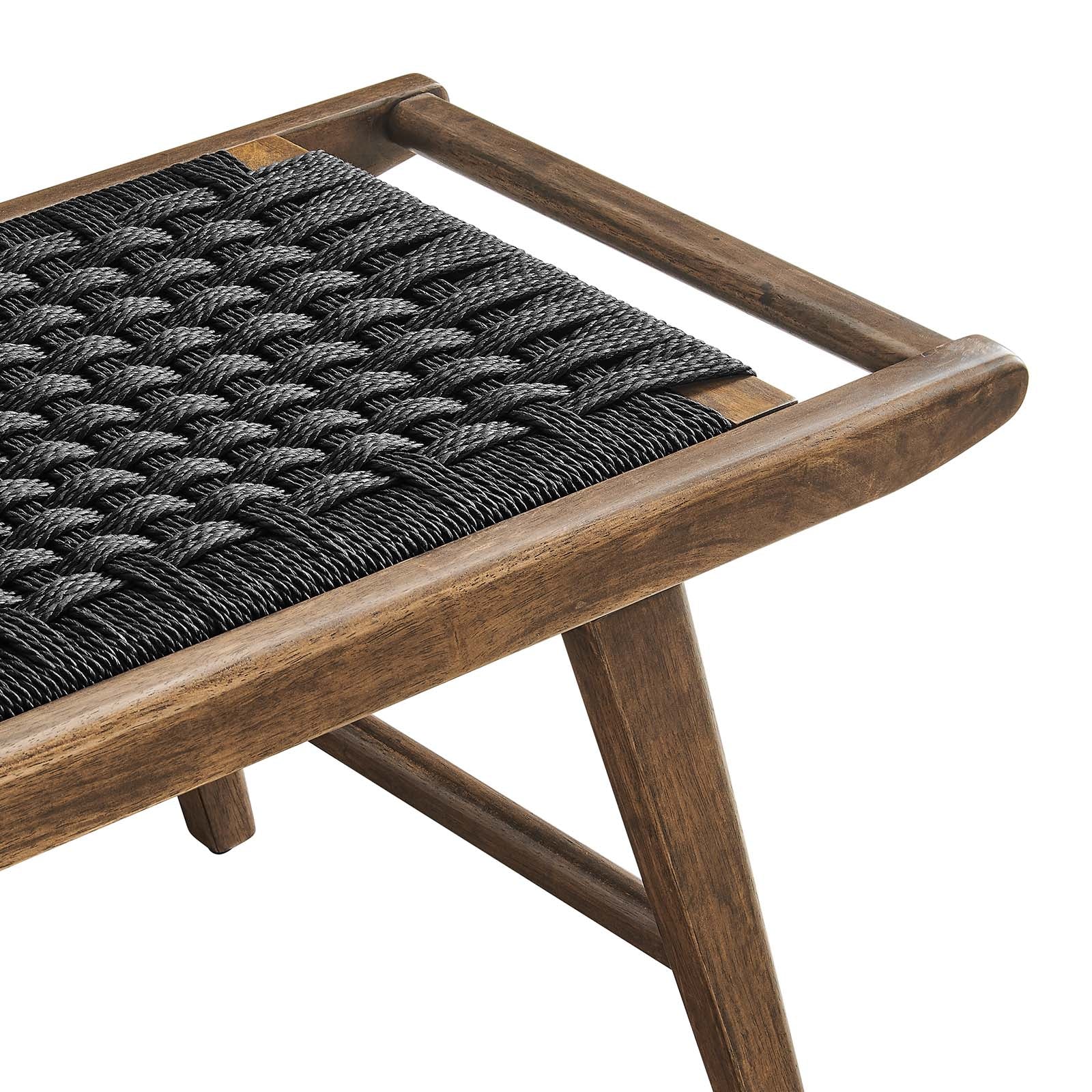 Saoirse 47" Wove Rope Wood Bench By Modway - EEI-6552 - Image 20