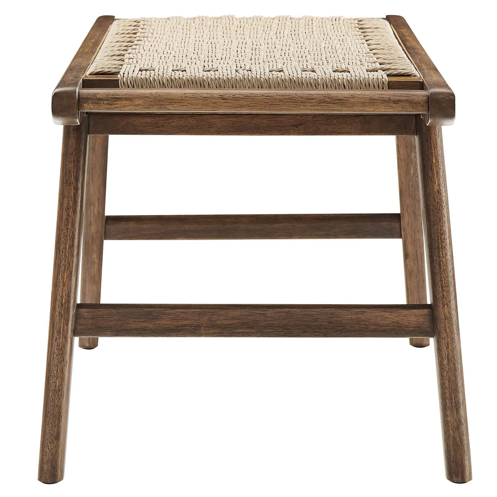 Saoirse 47" Wove Rope Wood Bench By Modway - EEI-6552 - Image 26
