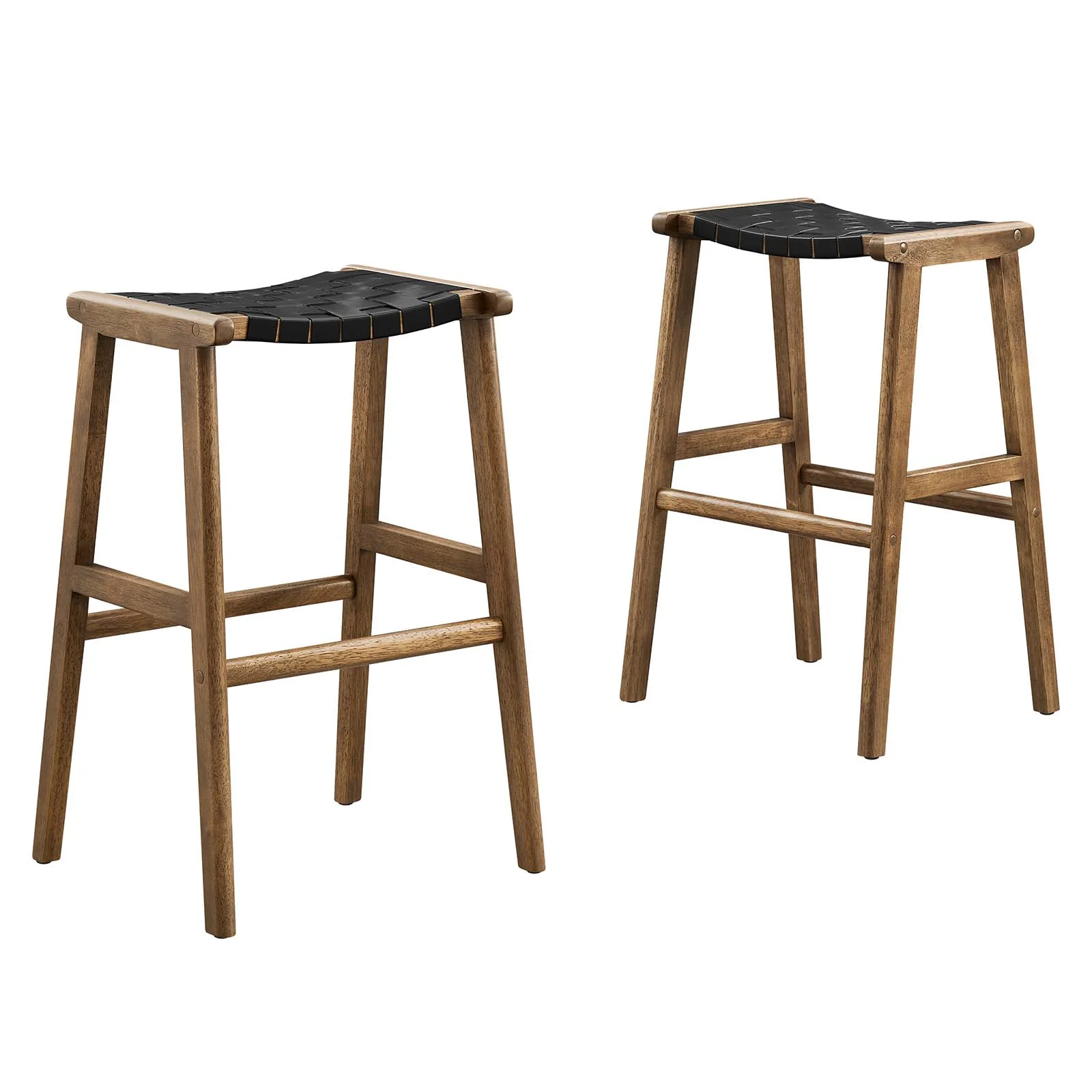 Saoirse Faux Leather Wood Bar Stool - Set of 2 By Modway - EEI-6549 - Image 10