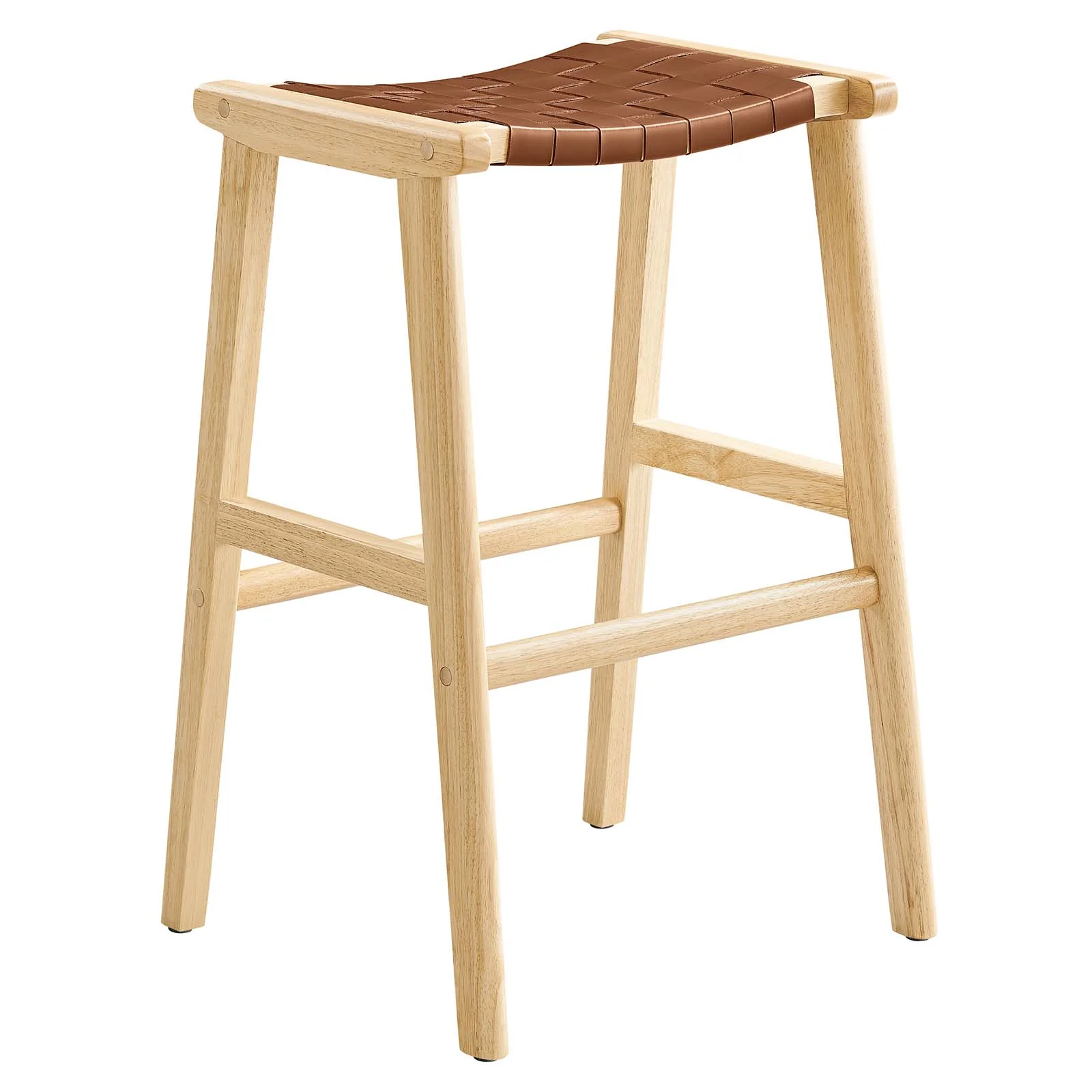 Saoirse Faux Leather Wood Bar Stool - Set of 2 By Modway - EEI-6549 - Image 3