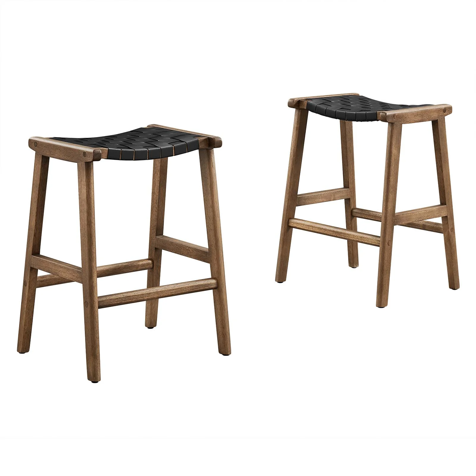 Saoirse Faux Leather Wood Counter Stool - Set of 2 By Modway - EEI-6547 - Image 10