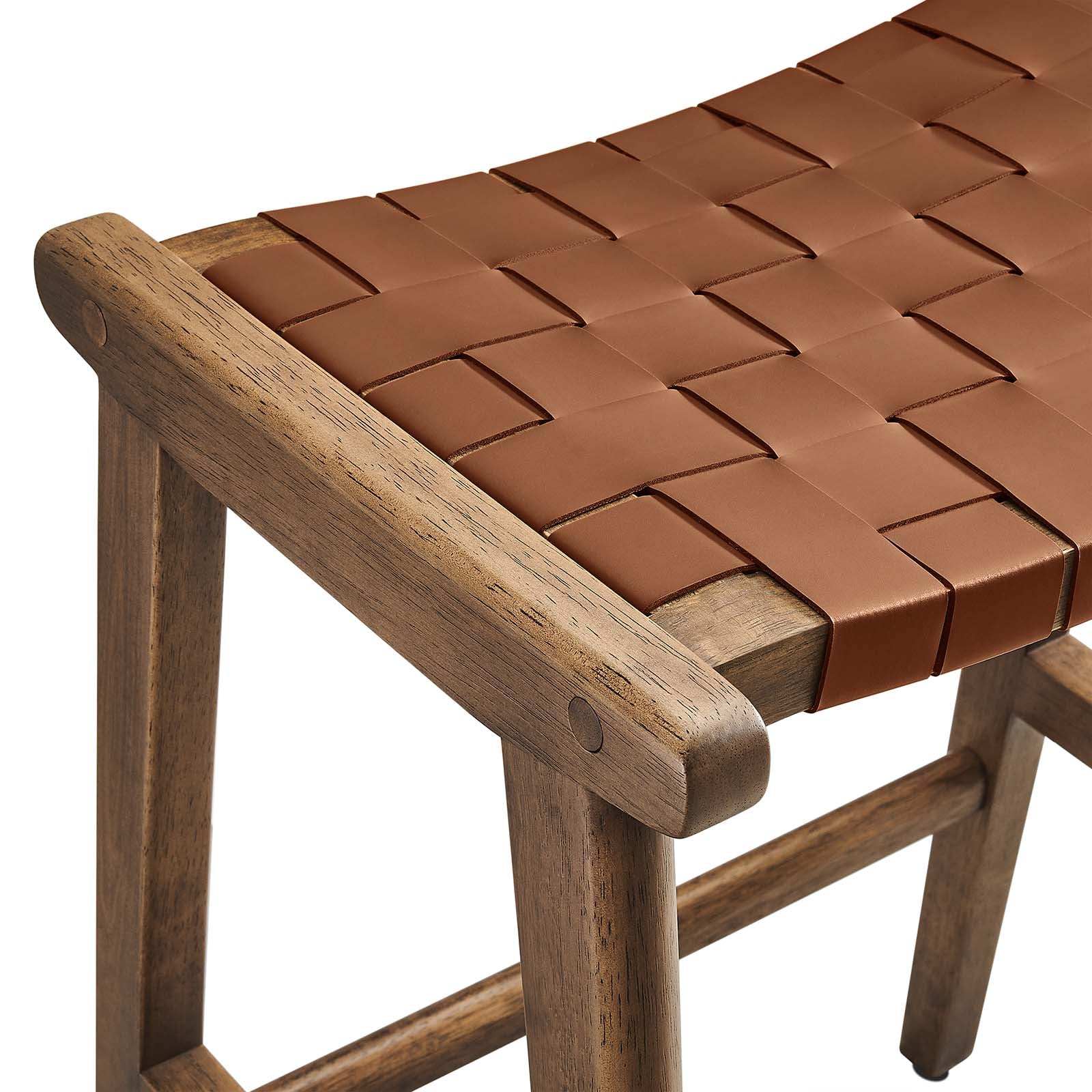 Saoirse Faux Leather Wood Counter Stool - Set of 2 By Modway - EEI-6547 - Image 24