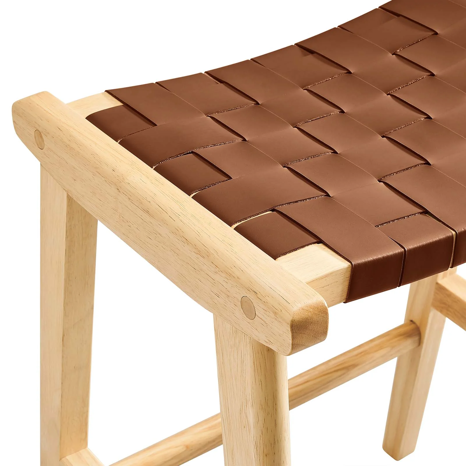 Saoirse Faux Leather Wood Counter Stool - Set of 2 By Modway - EEI-6547 - Image 6