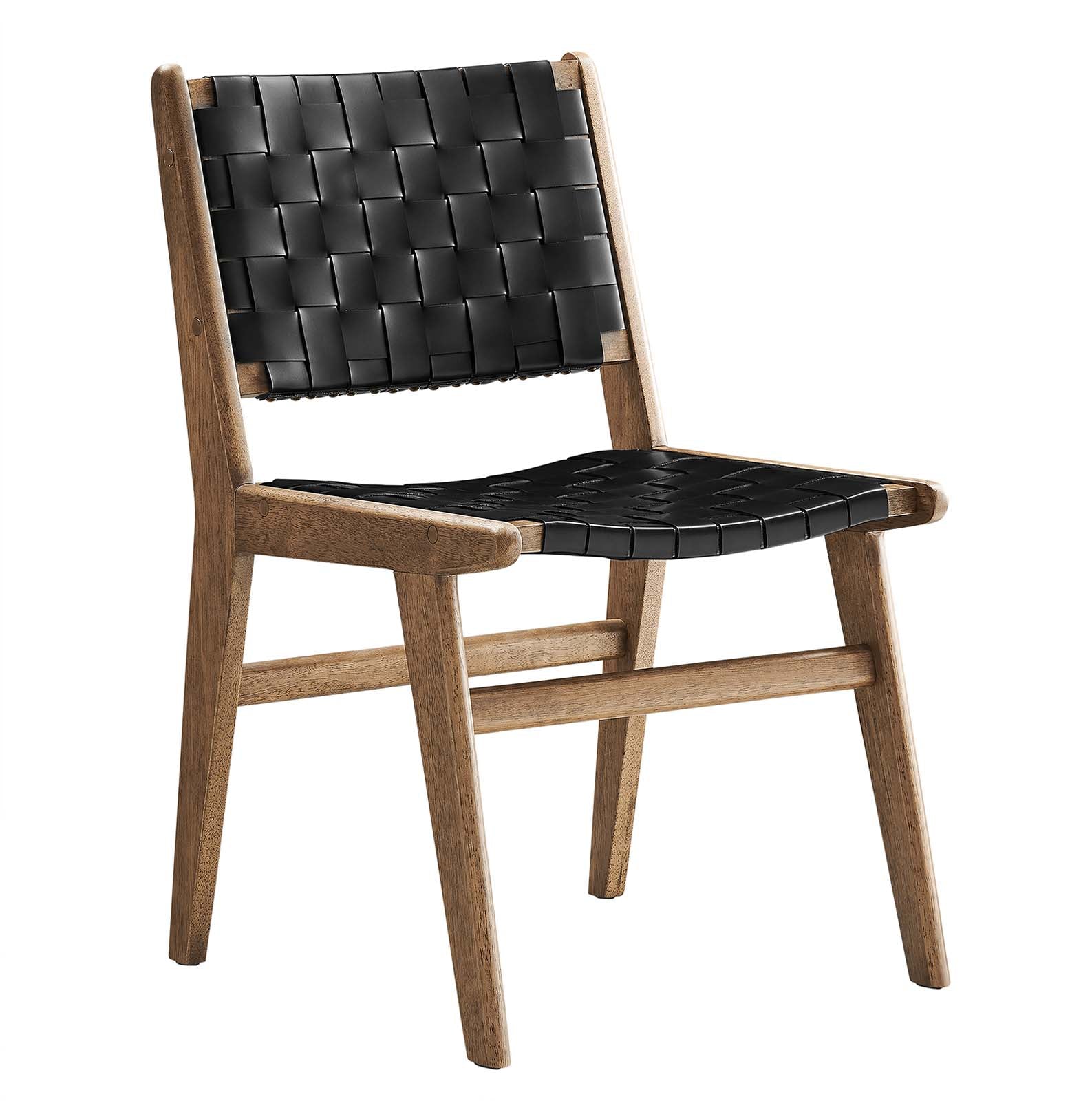 Saoirse Faux Leather Wood Dining Side Chair - Set of 2 By Modway - EEI-6544 - Image 14