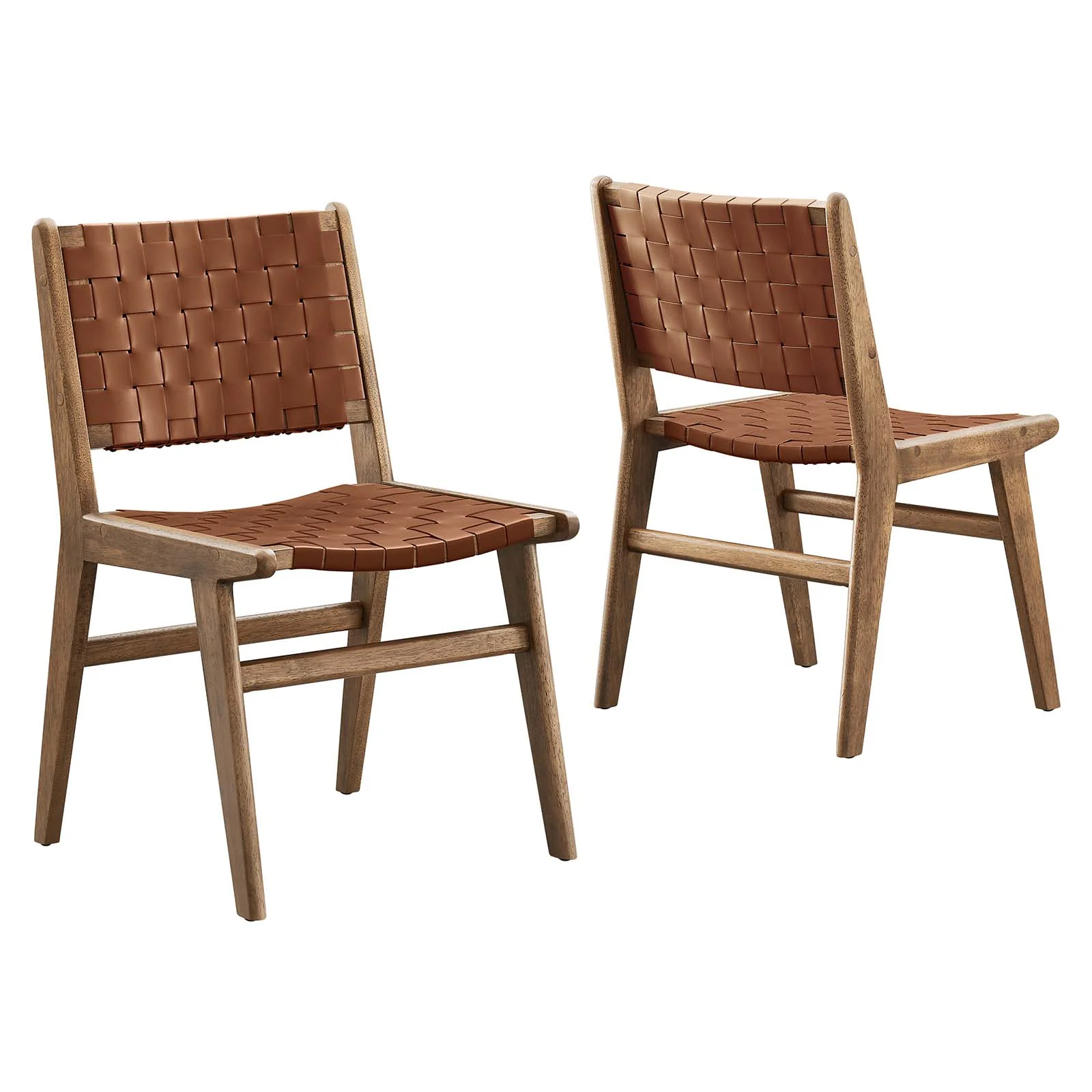 Saoirse Faux Leather Wood Dining Side Chair - Set of 2 By Modway - EEI-6544 - Image 21