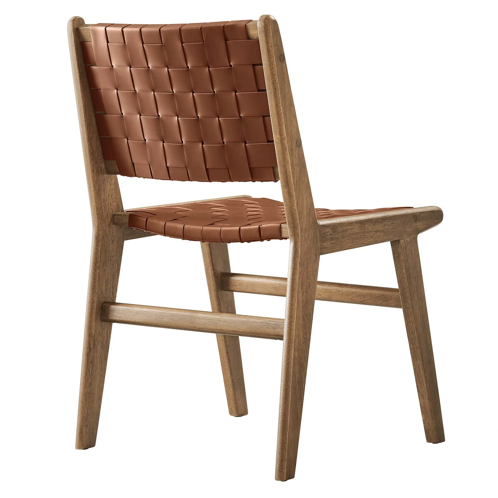 Saoirse Faux Leather Wood Dining Side Chair - Set of 2 By Modway - EEI-6544 - Image 26