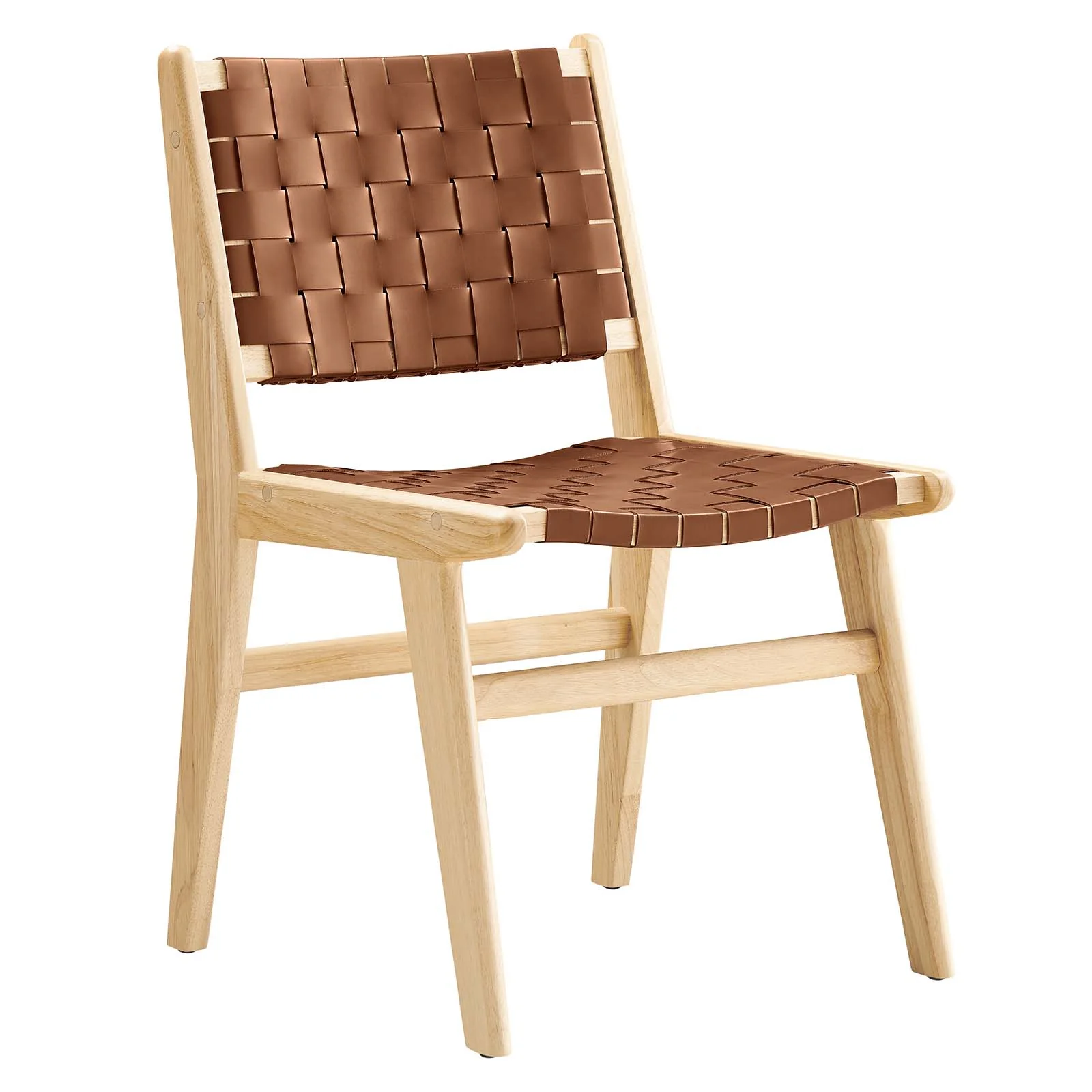 Saoirse Faux Leather Wood Dining Side Chair - Set of 2 By Modway - EEI-6544 - Image 4