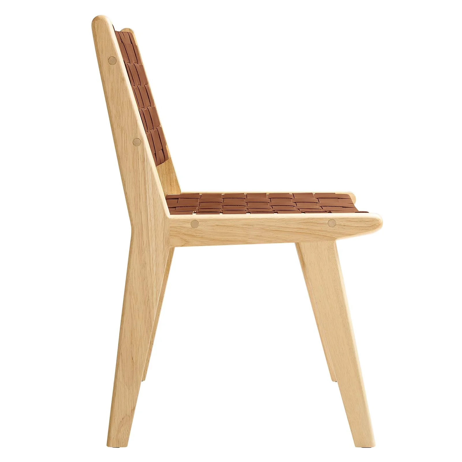 Saoirse Faux Leather Wood Dining Side Chair - Set of 2 By Modway - EEI-6544 - Image 5