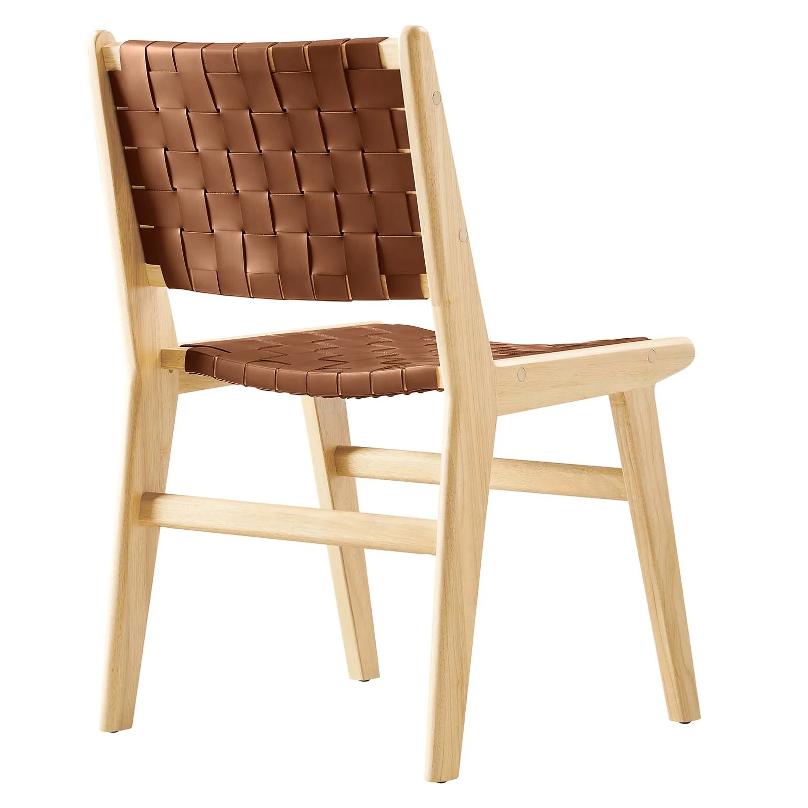 Saoirse Faux Leather Wood Dining Side Chair - Set of 2 By Modway - EEI-6544 - Image 6