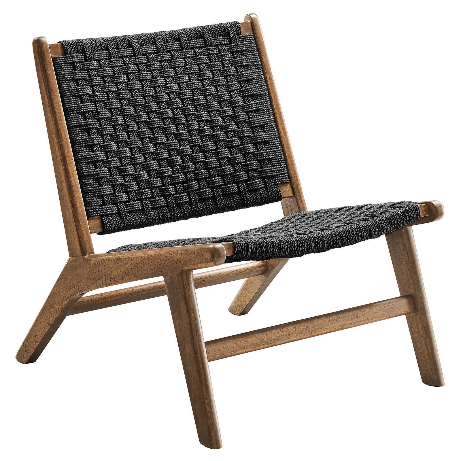 Saoirse Woven Rope Wood Accent Lounge Chair By Modway - EEI-6543 - Image 17