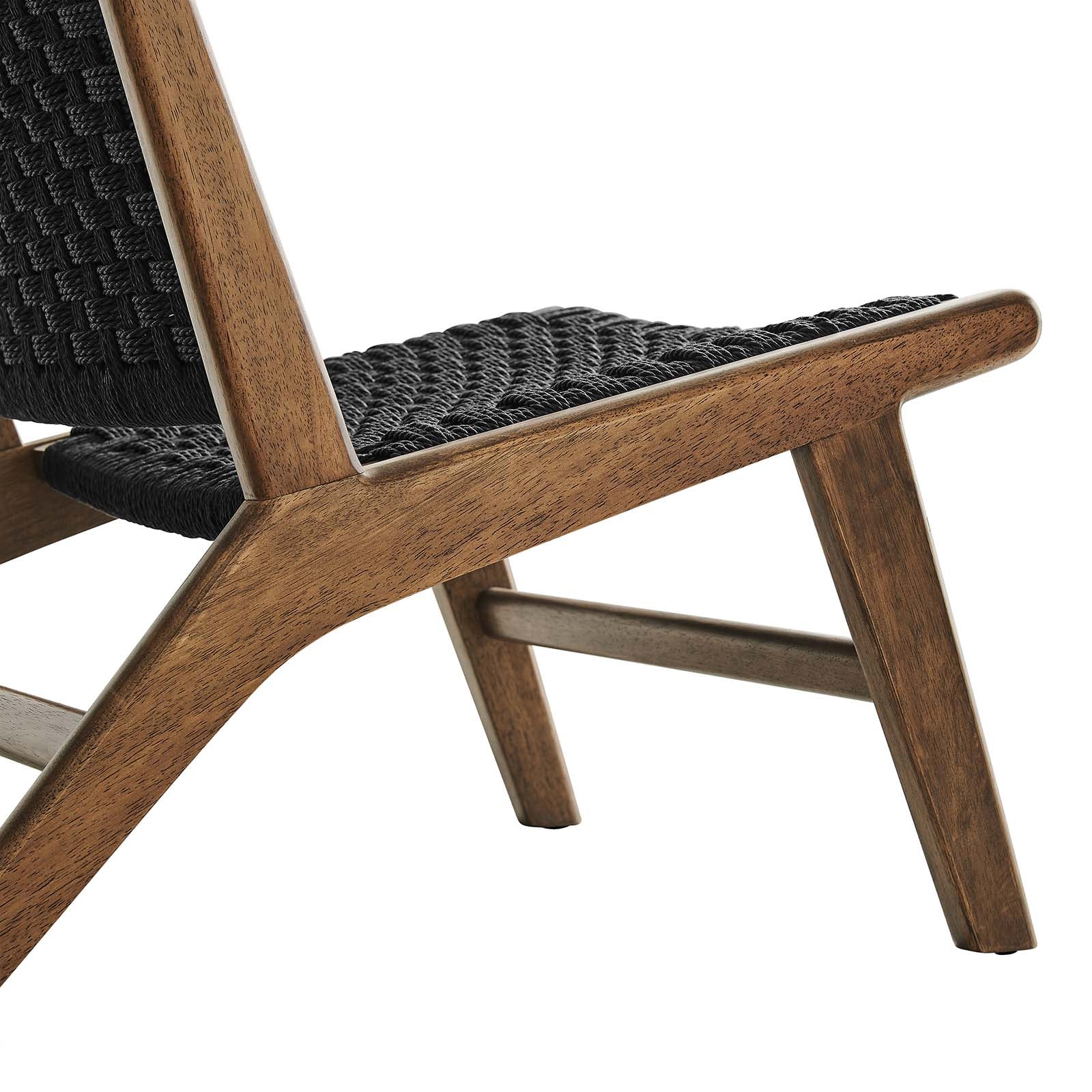 Saoirse Woven Rope Wood Accent Lounge Chair By Modway - EEI-6543 - Image 21