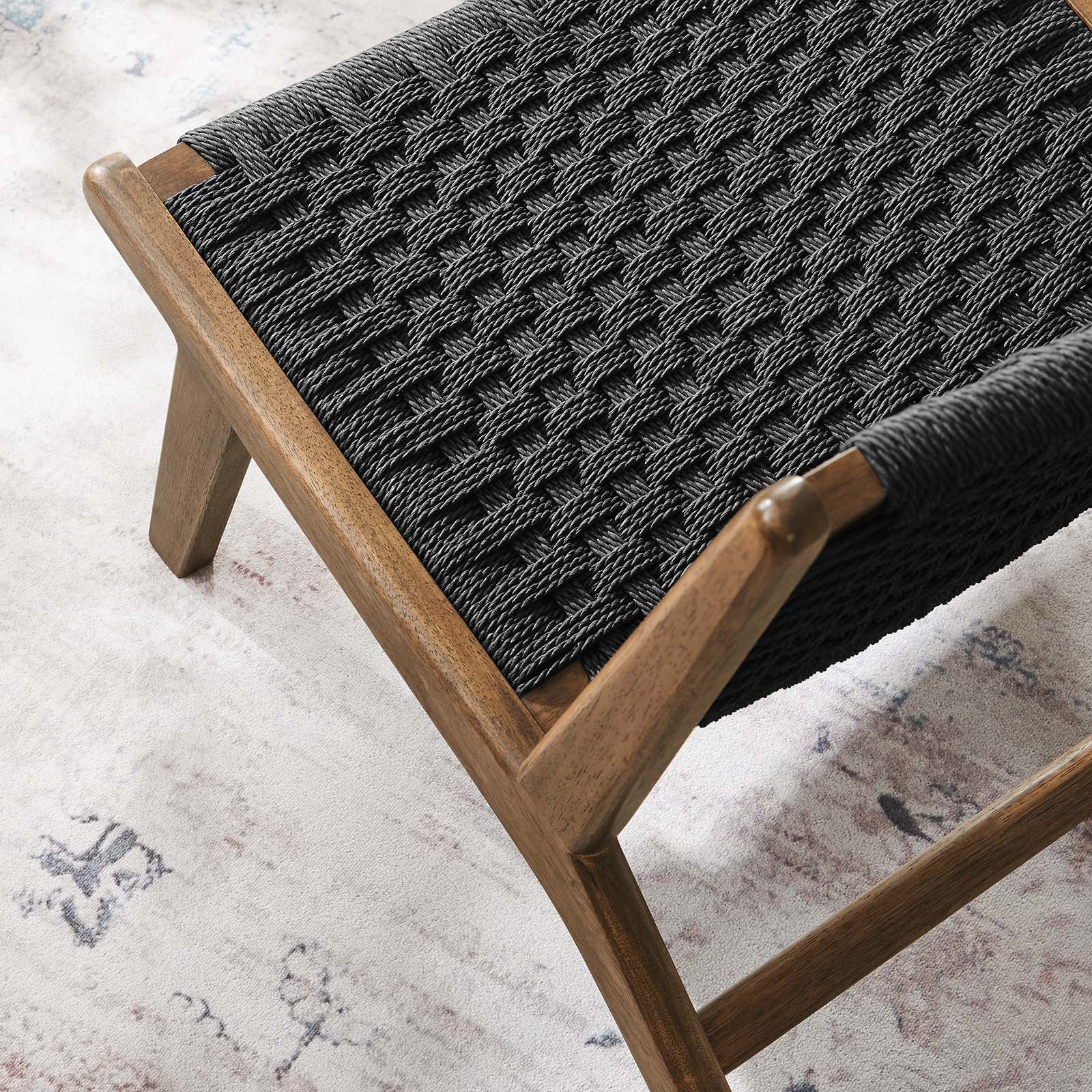 Saoirse Woven Rope Wood Accent Lounge Chair By Modway - EEI-6543 - Image 24