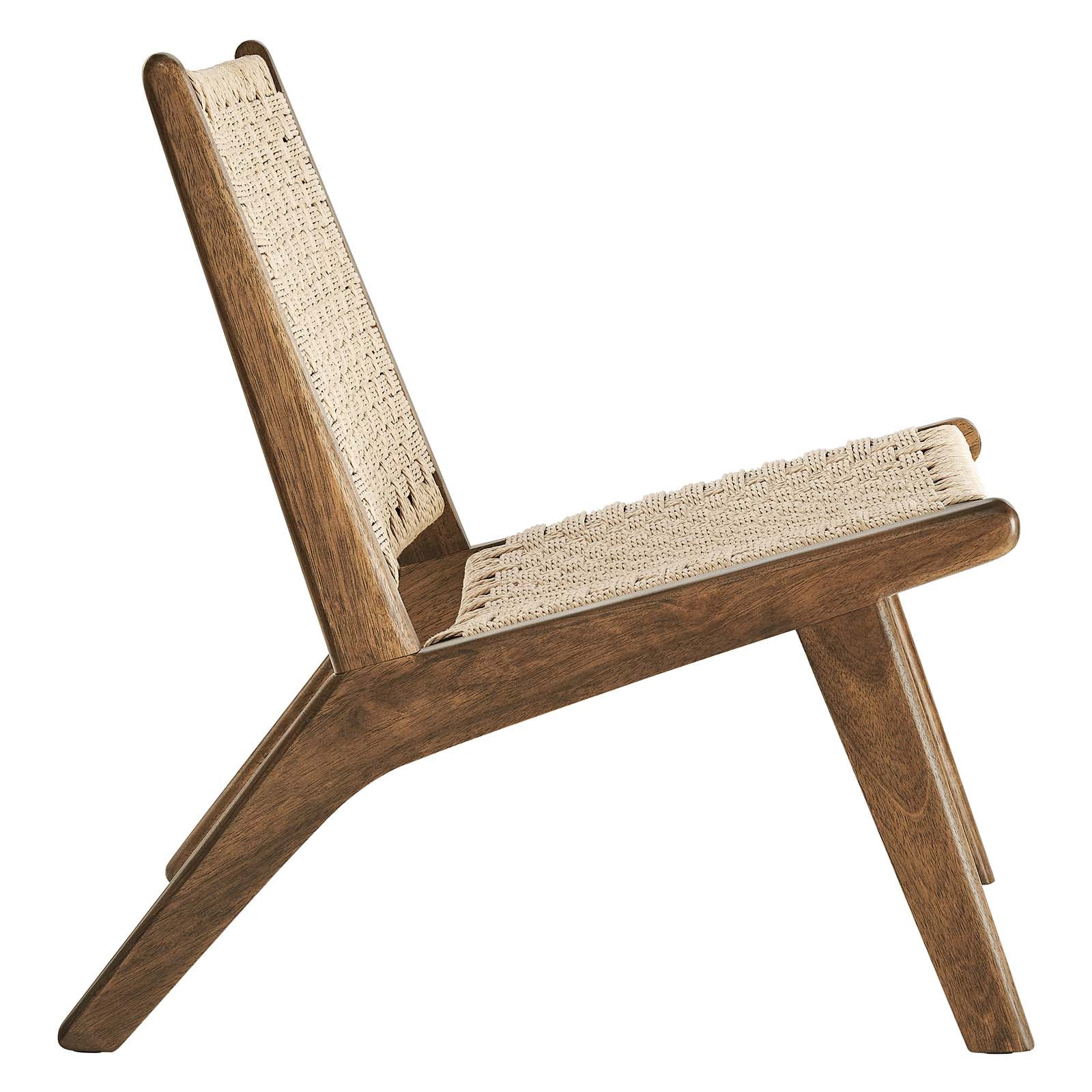 Saoirse Woven Rope Wood Accent Lounge Chair By Modway - EEI-6543 - Image 26