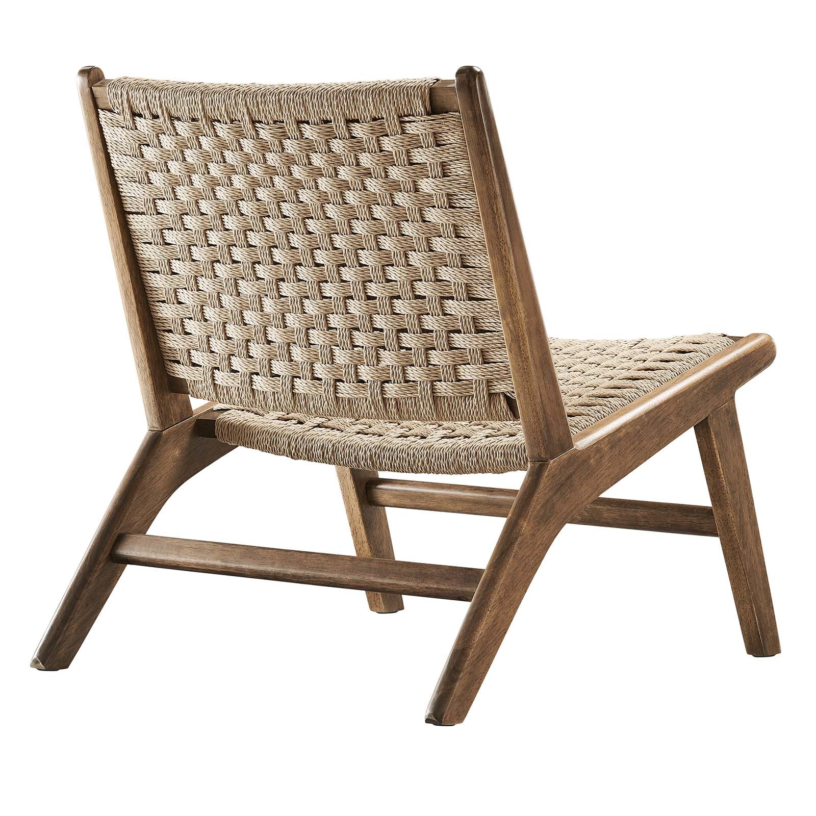 Saoirse Woven Rope Wood Accent Lounge Chair By Modway - EEI-6543 - Image 27