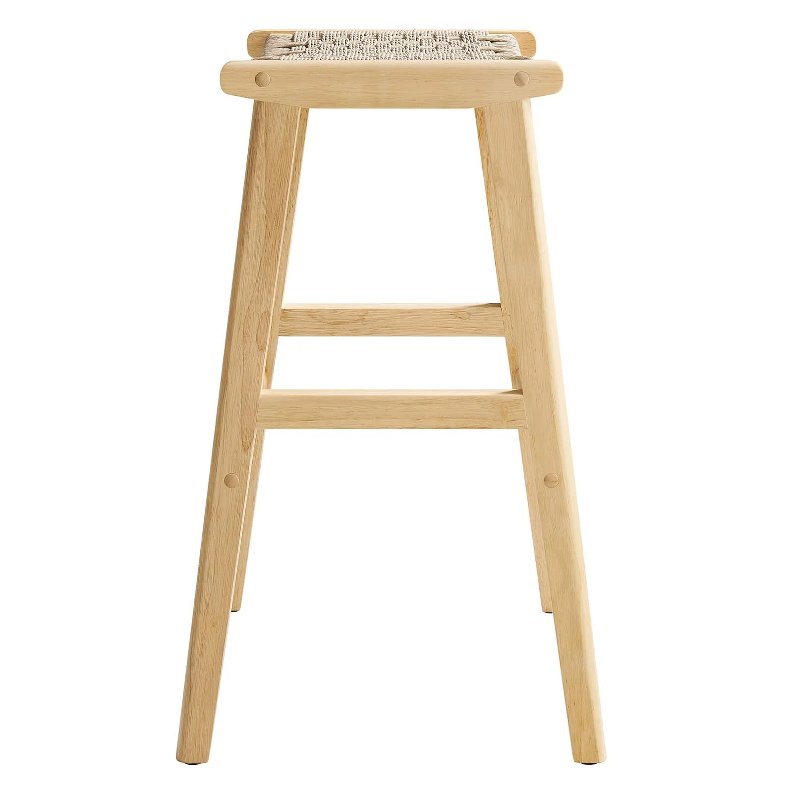 Saoirse Woven Rope Wood Bar Stool - Set of 2 By Modway - EEI-6550 - Image 13
