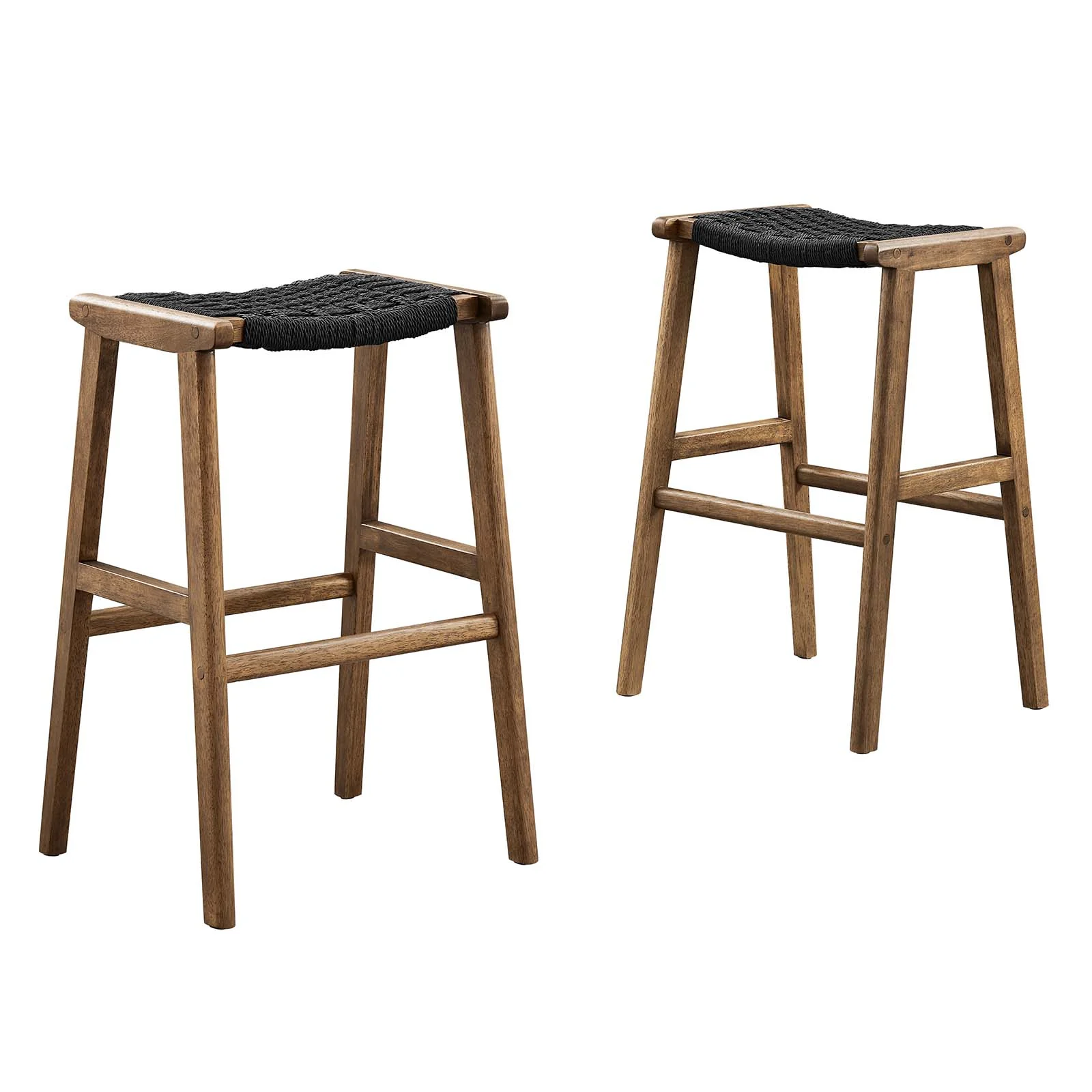 Saoirse Woven Rope Wood Bar Stool - Set of 2 By Modway - EEI-6550 - Image 19