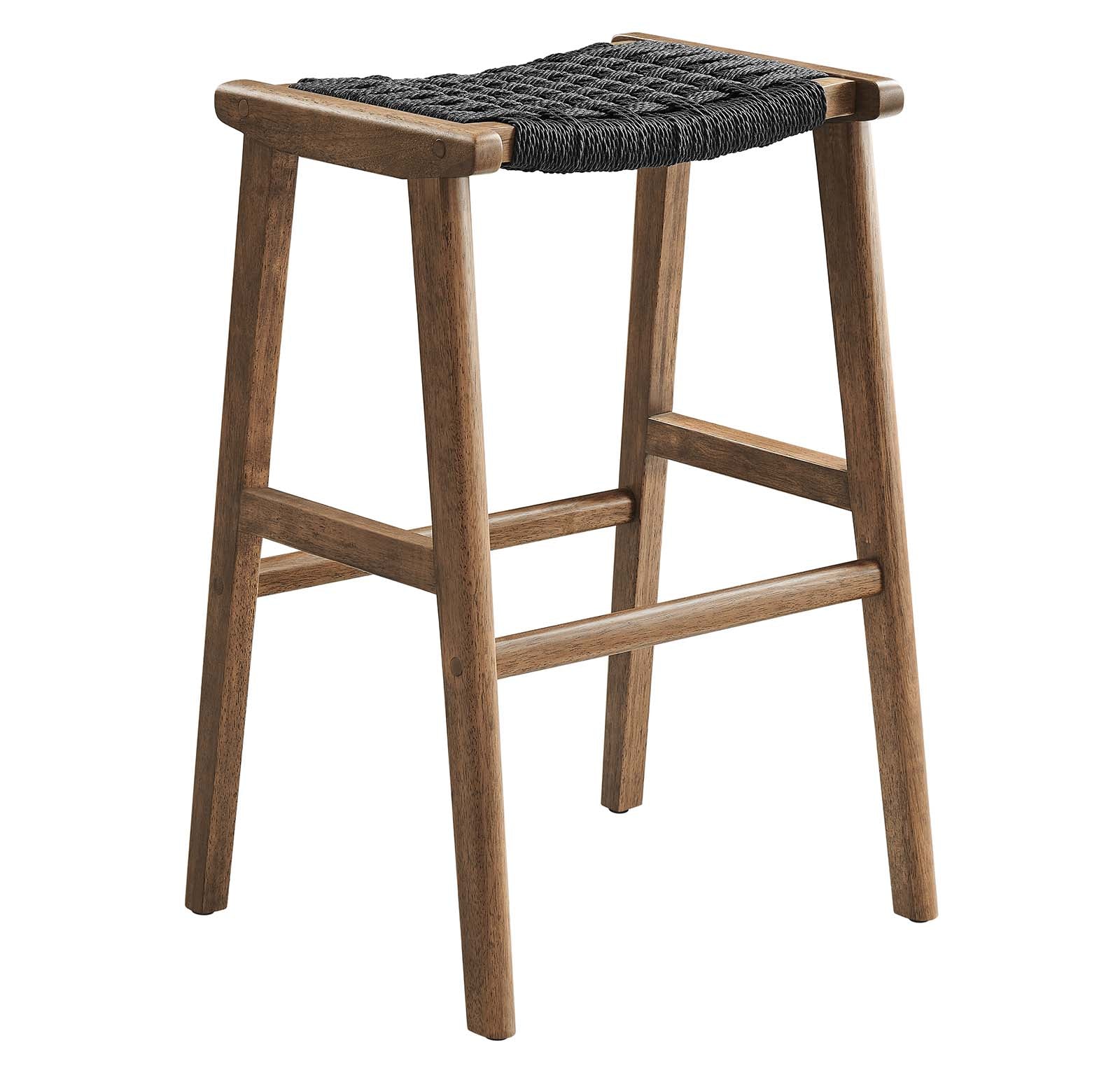 Saoirse Woven Rope Wood Bar Stool - Set of 2 By Modway - EEI-6550 - Image 21
