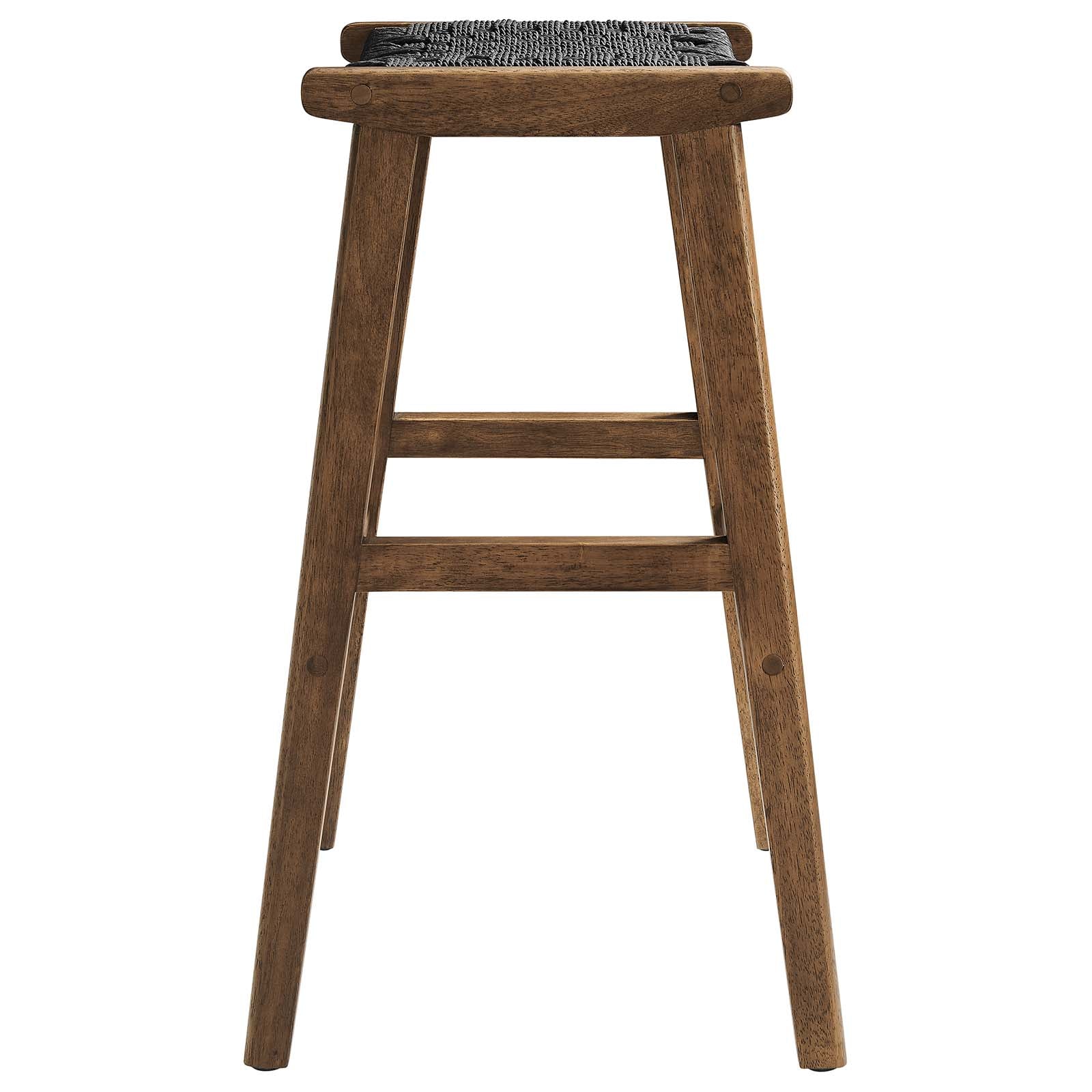 Saoirse Woven Rope Wood Bar Stool - Set of 2 By Modway - EEI-6550 - Image 22