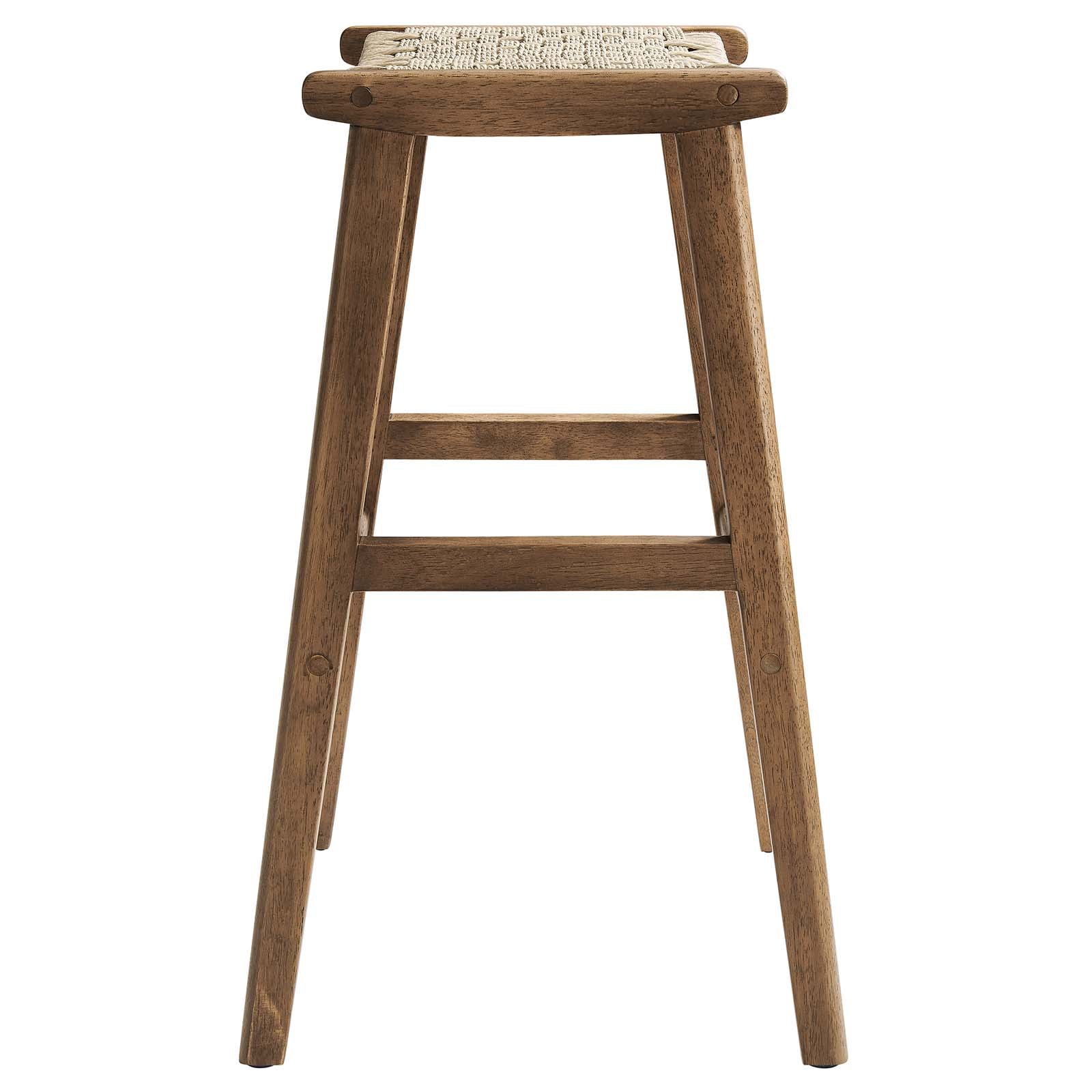 Saoirse Woven Rope Wood Bar Stool - Set of 2 By Modway - EEI-6550 - Image 31