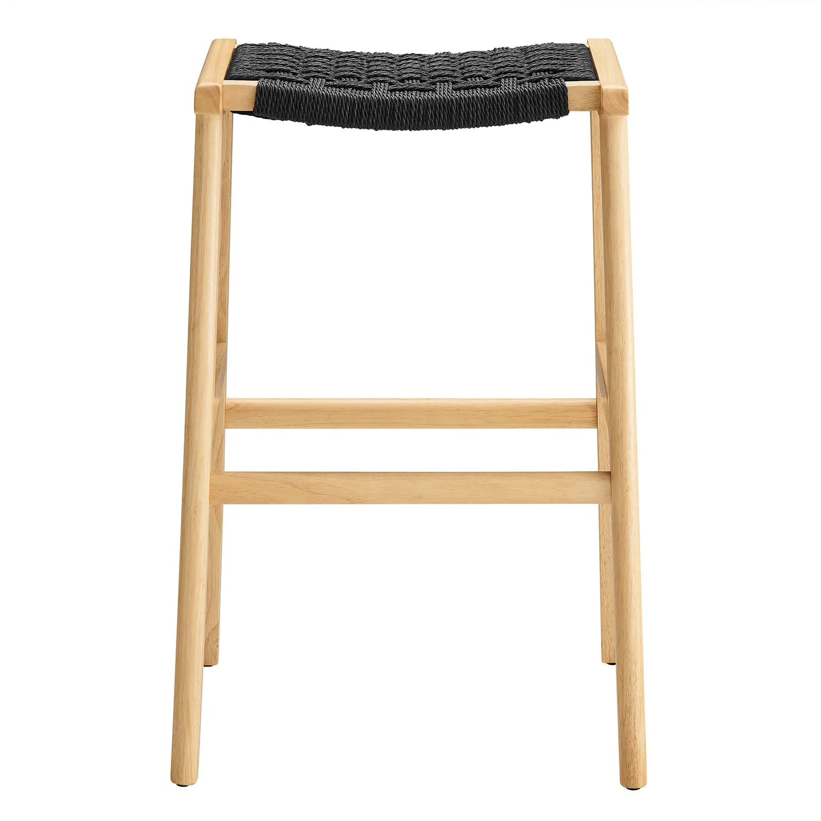 Saoirse Woven Rope Wood Bar Stool - Set of 2 By Modway - EEI-6550 - Image 5