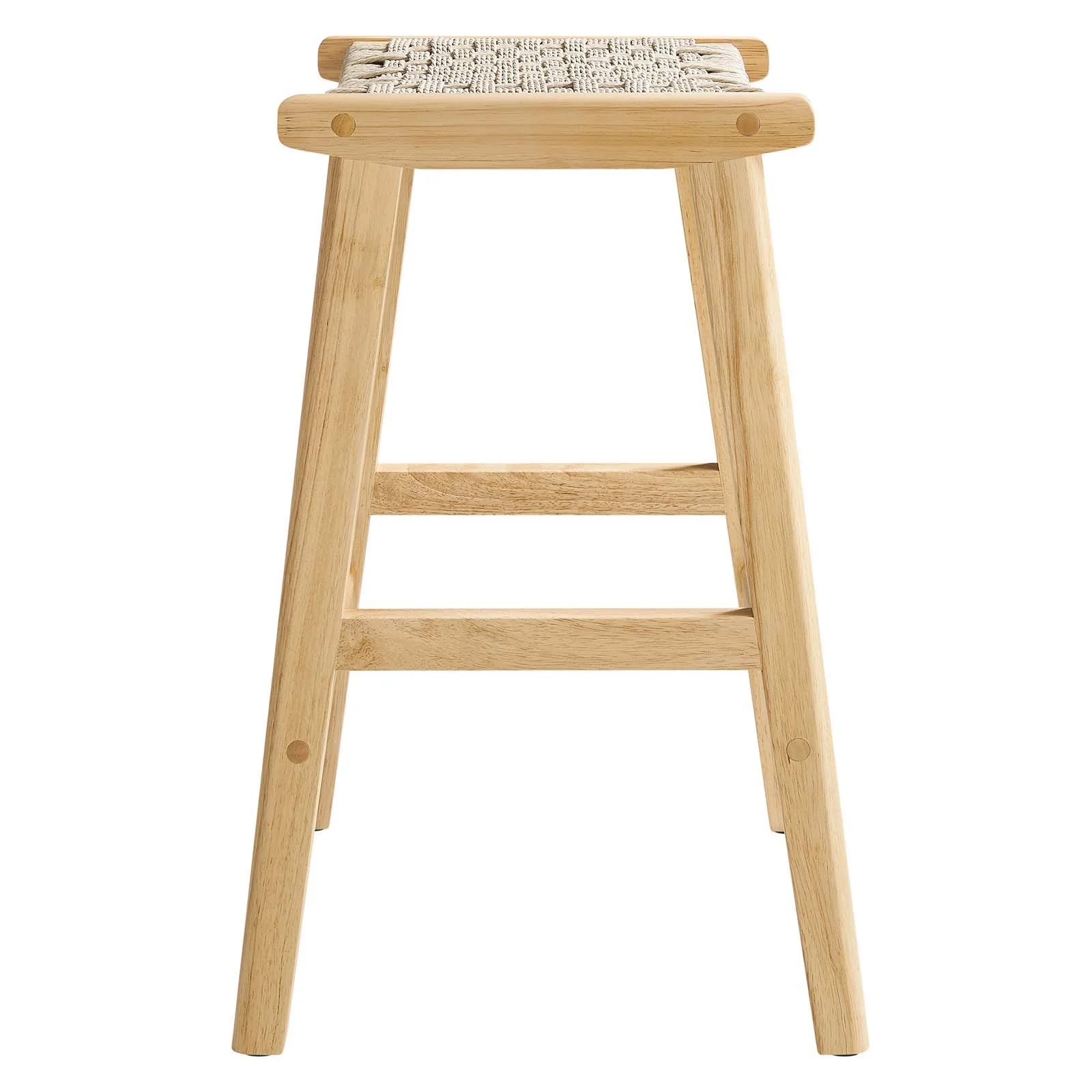 Saoirse Woven Rope Wood Counter Stool - Set of 2 By Modway - EEI-6548 - Image 13