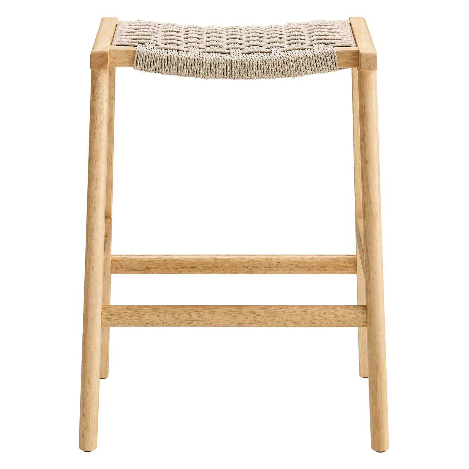 Saoirse Woven Rope Wood Counter Stool - Set of 2 By Modway - EEI-6548 - Image 14