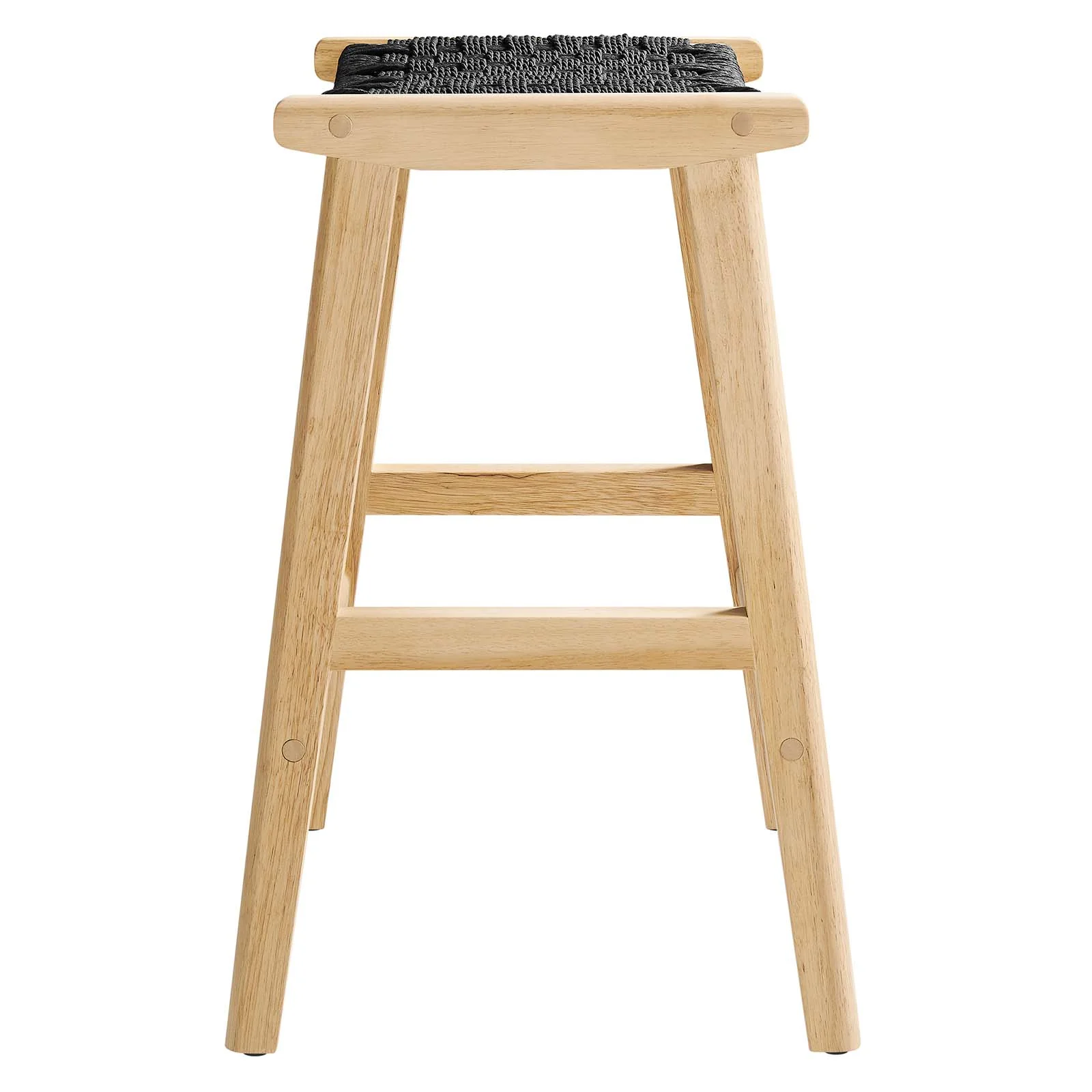 Saoirse Woven Rope Wood Counter Stool - Set of 2 By Modway - EEI-6548 - Image 4