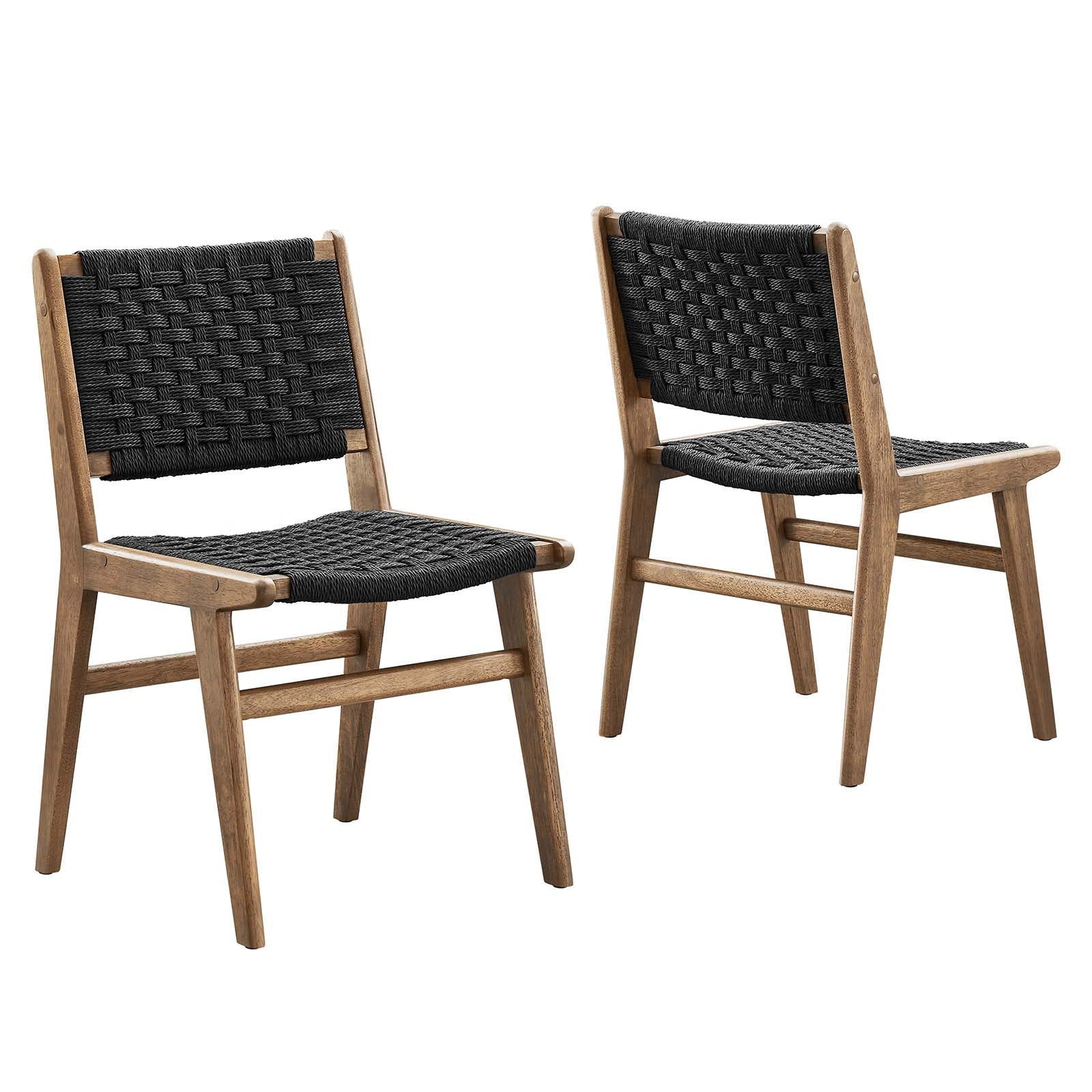 Saoirse Woven Rope Wood Dining Side Chair By Modway - EEI-6545 - Image 21