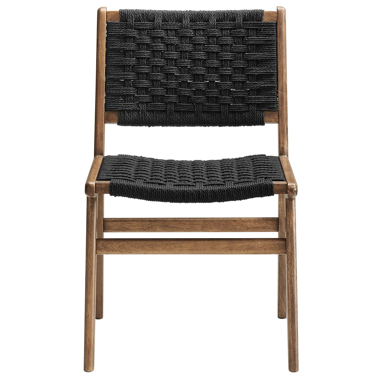 Saoirse Woven Rope Wood Dining Side Chair By Modway - EEI-6545 - Image 27