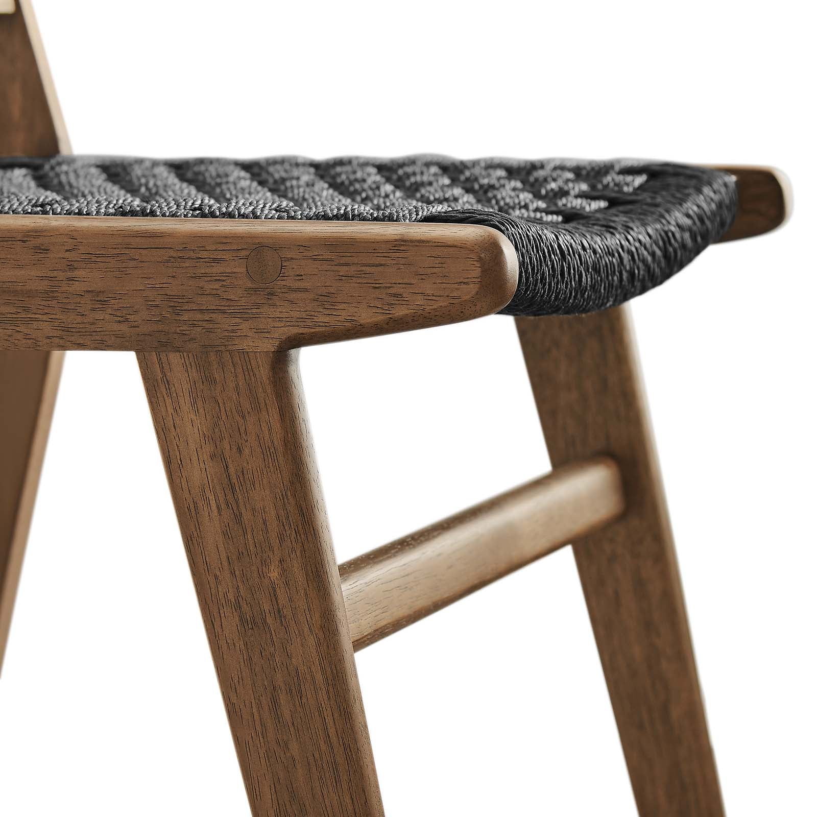 Saoirse Woven Rope Wood Dining Side Chair By Modway - EEI-6545 - Image 28
