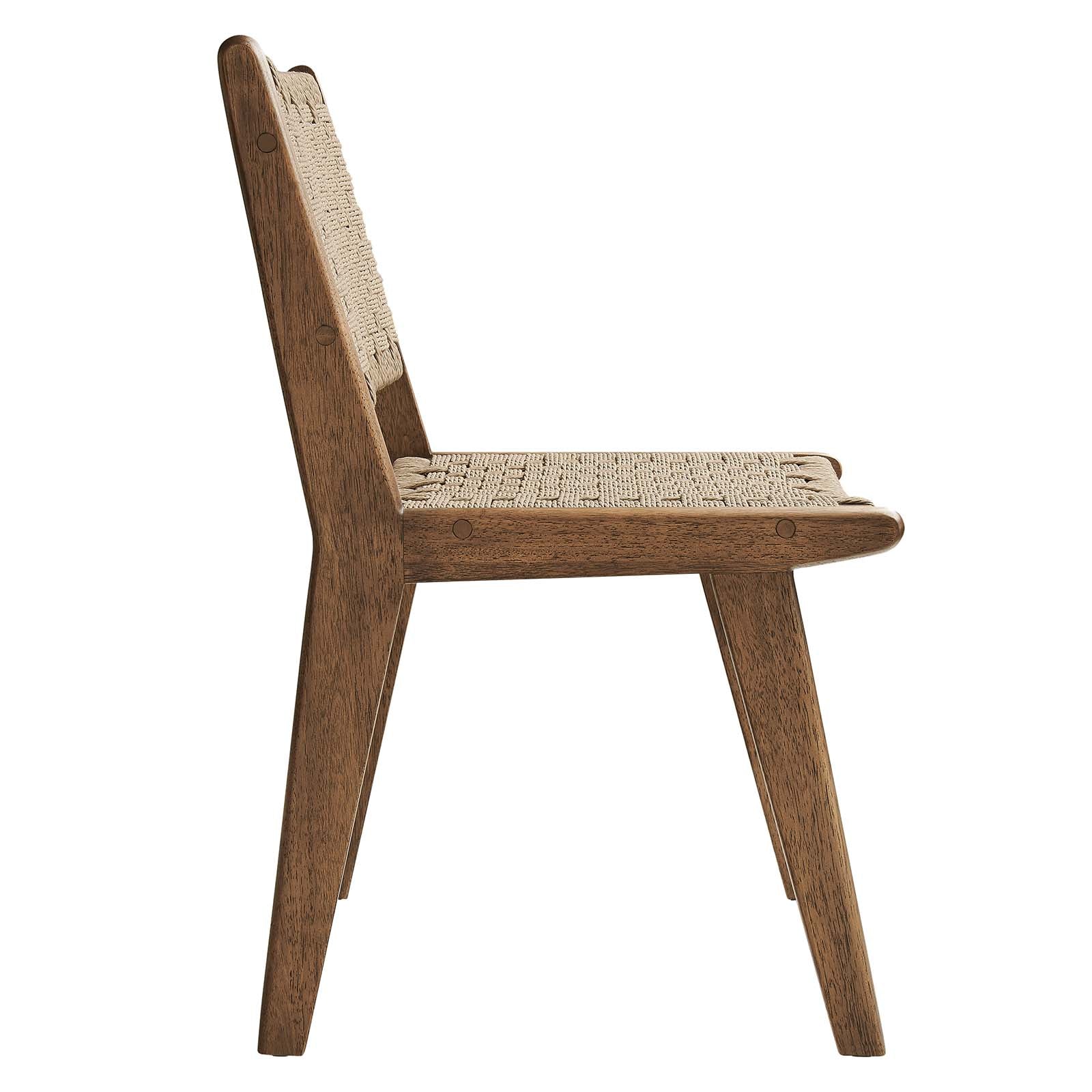 Saoirse Woven Rope Wood Dining Side Chair By Modway - EEI-6545 - Image 35