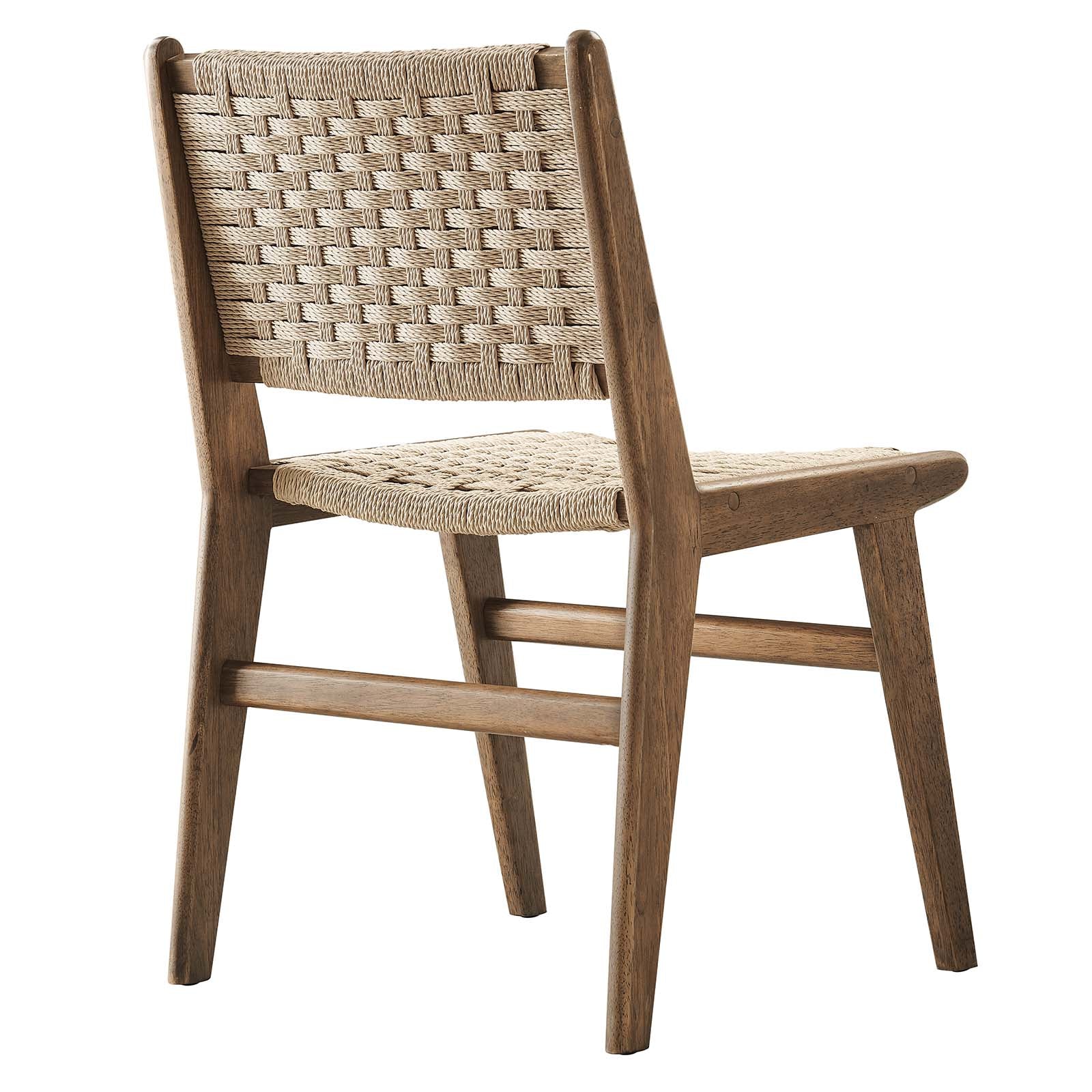 Saoirse Woven Rope Wood Dining Side Chair By Modway - EEI-6545 - Image 36