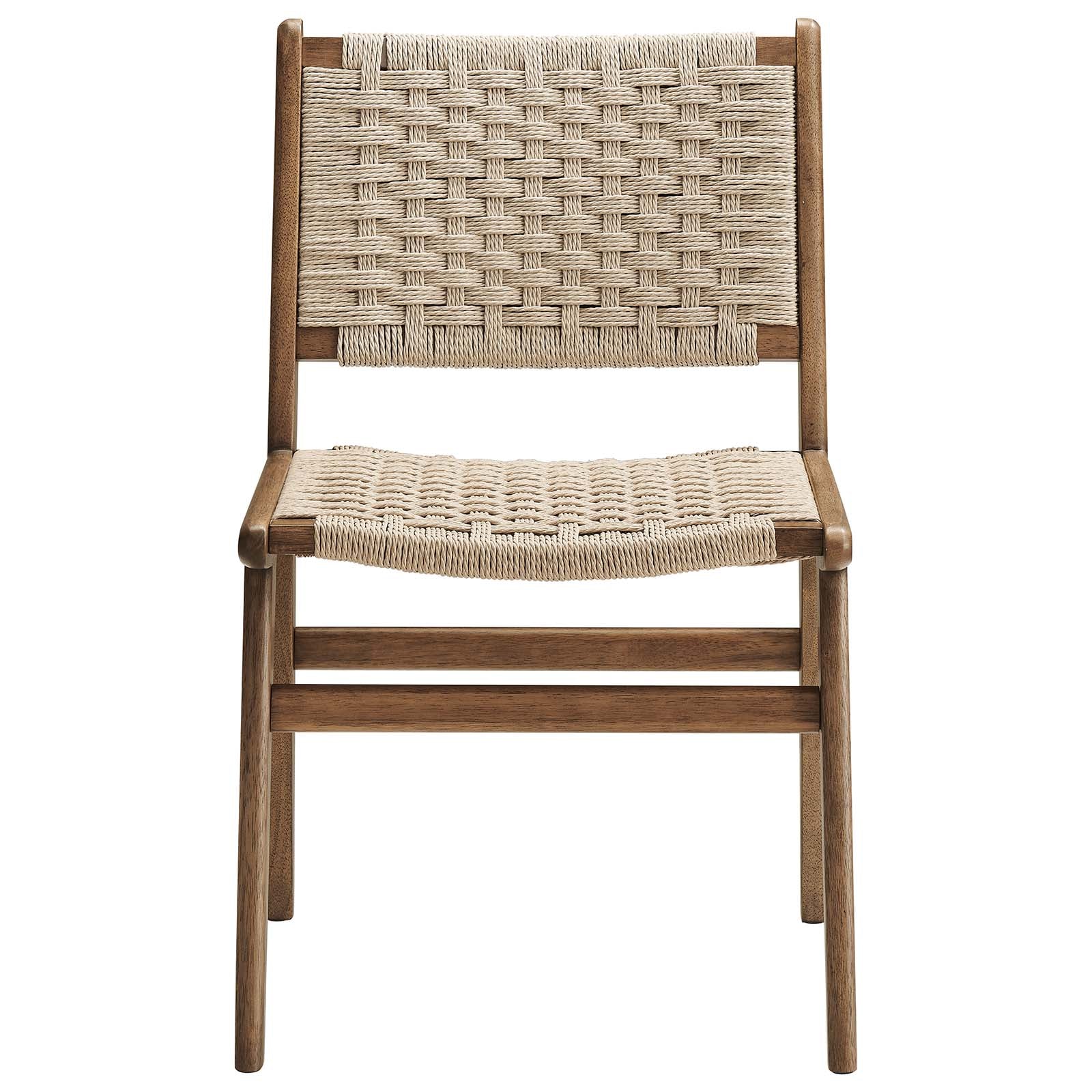 Saoirse Woven Rope Wood Dining Side Chair By Modway - EEI-6545 - Image 37