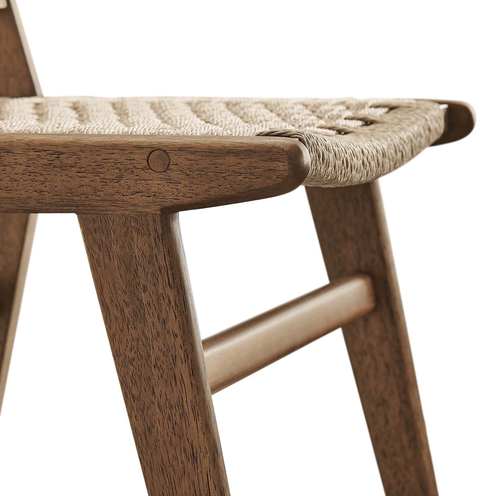 Saoirse Woven Rope Wood Dining Side Chair By Modway - EEI-6545 - Image 38
