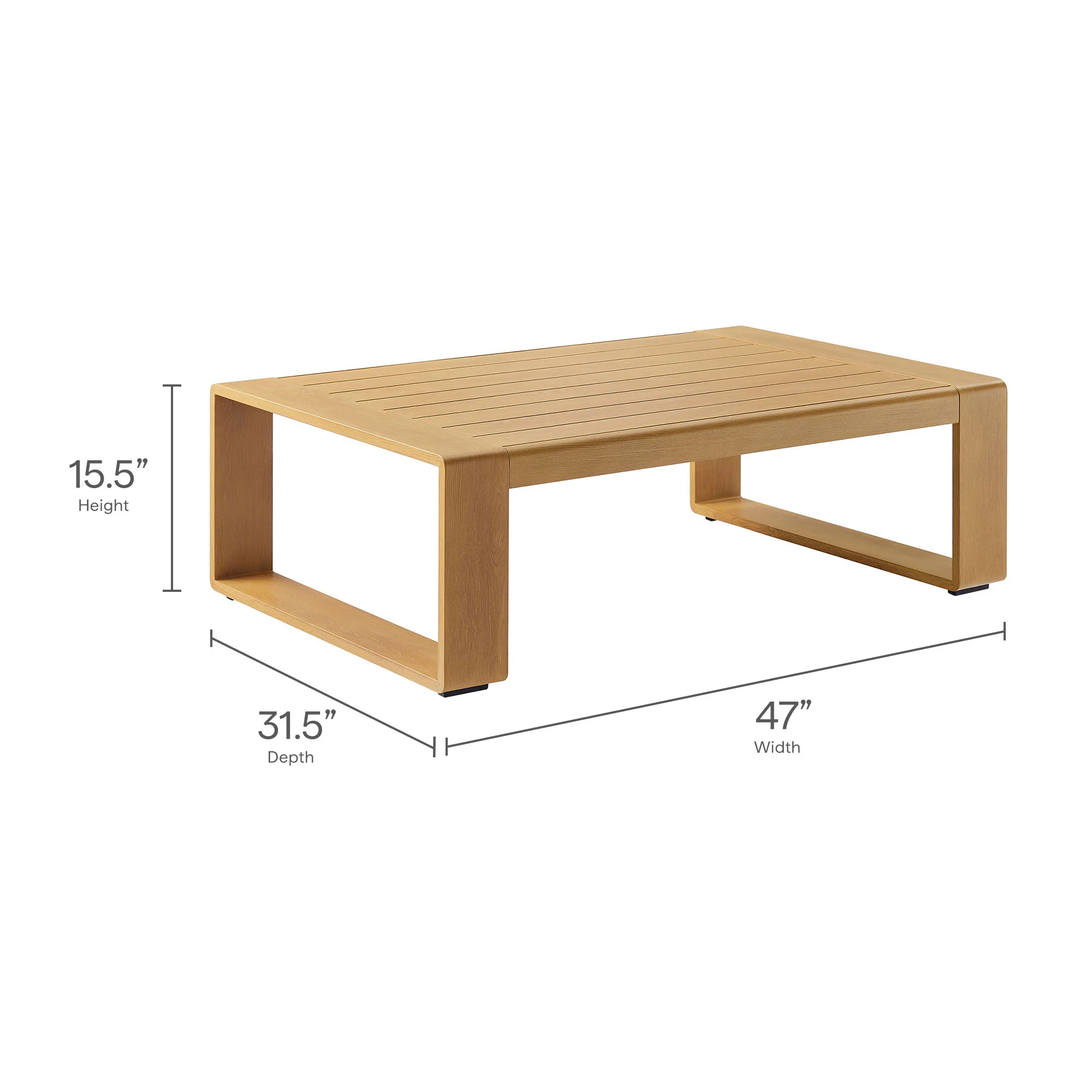 Saratoga 4-Piece Outdoor Patio Teak Wood Furniture Set by Modway - Image 41