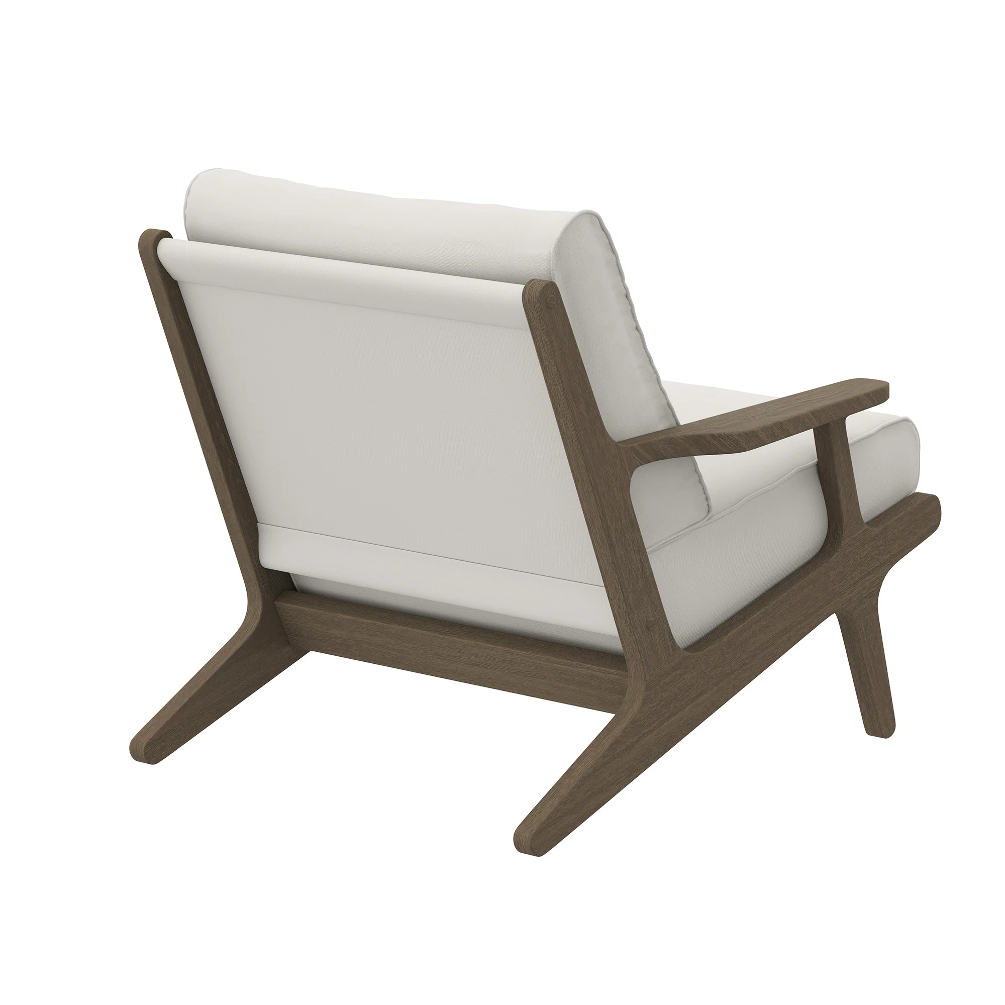 Saratoga Outdoor Patio Teak Wood Armchair by Modway - Image 4