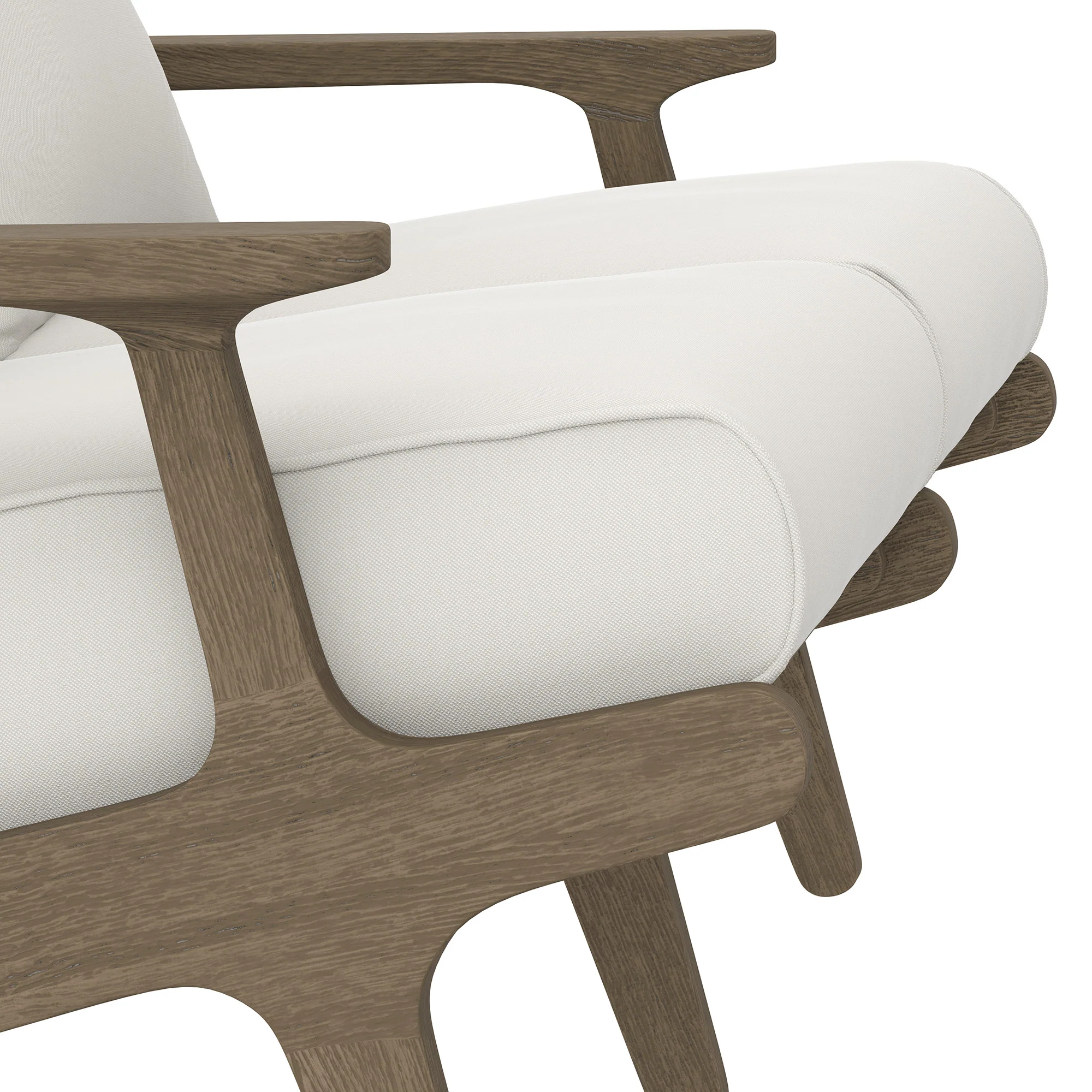 Saratoga Outdoor Patio Teak Wood Loveseat by Modway - Image 6