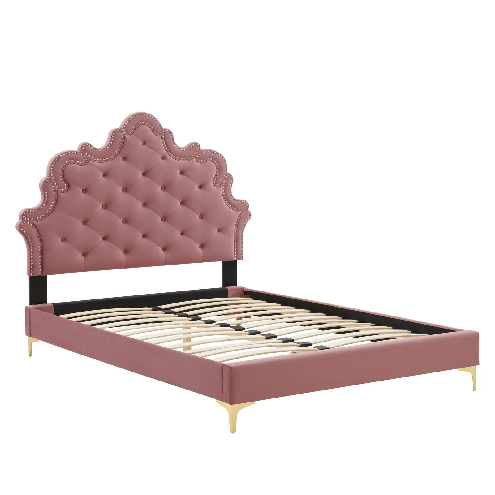 Sasha Button-Tufted Performance Velvet Full Bed By Modway - MOD-6802 - Image 5