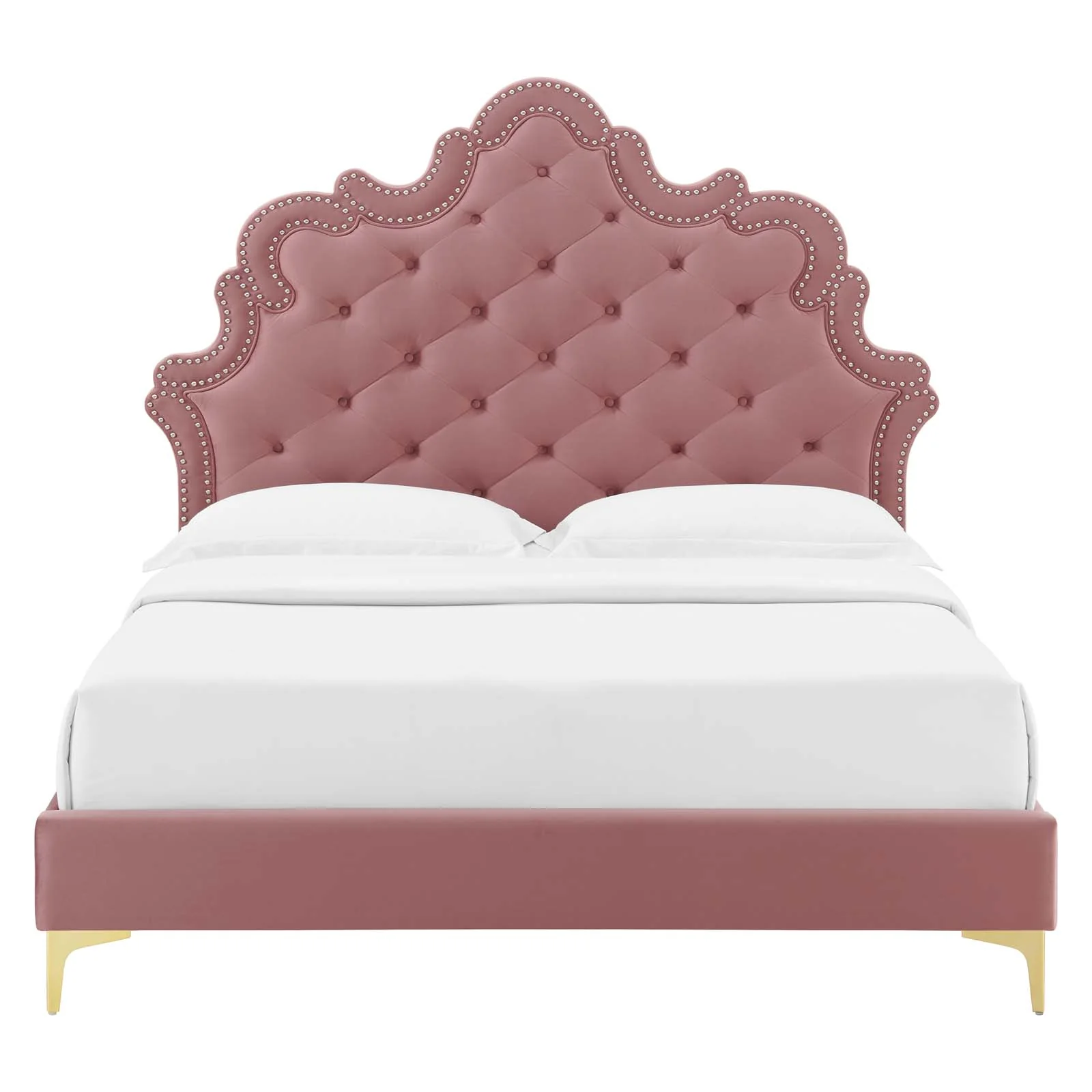 Sasha Button-Tufted Performance Velvet King Bed By Modway - MOD-6832 - Image 18