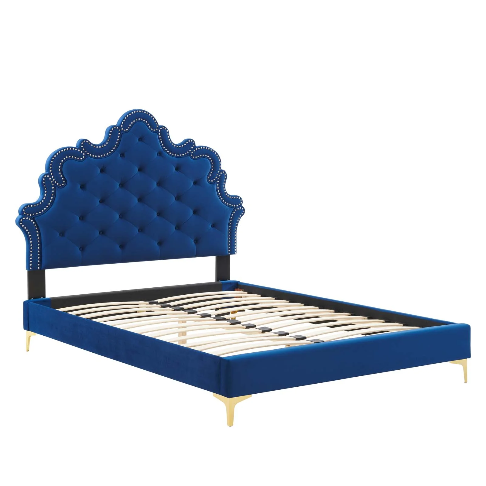 Sasha Button-Tufted Performance Velvet King Bed By Modway - MOD-6832 - Image 27