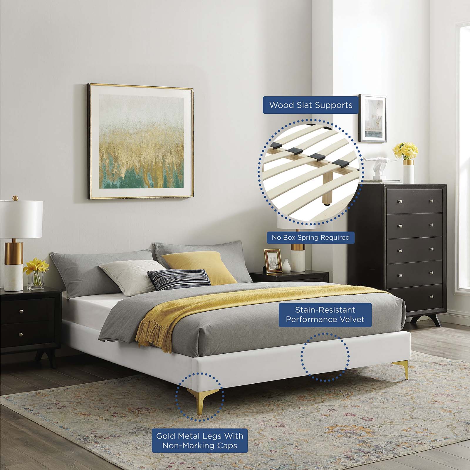Sasha Button-Tufted Performance Velvet King Bed By Modway - MOD-6832 - Image 37