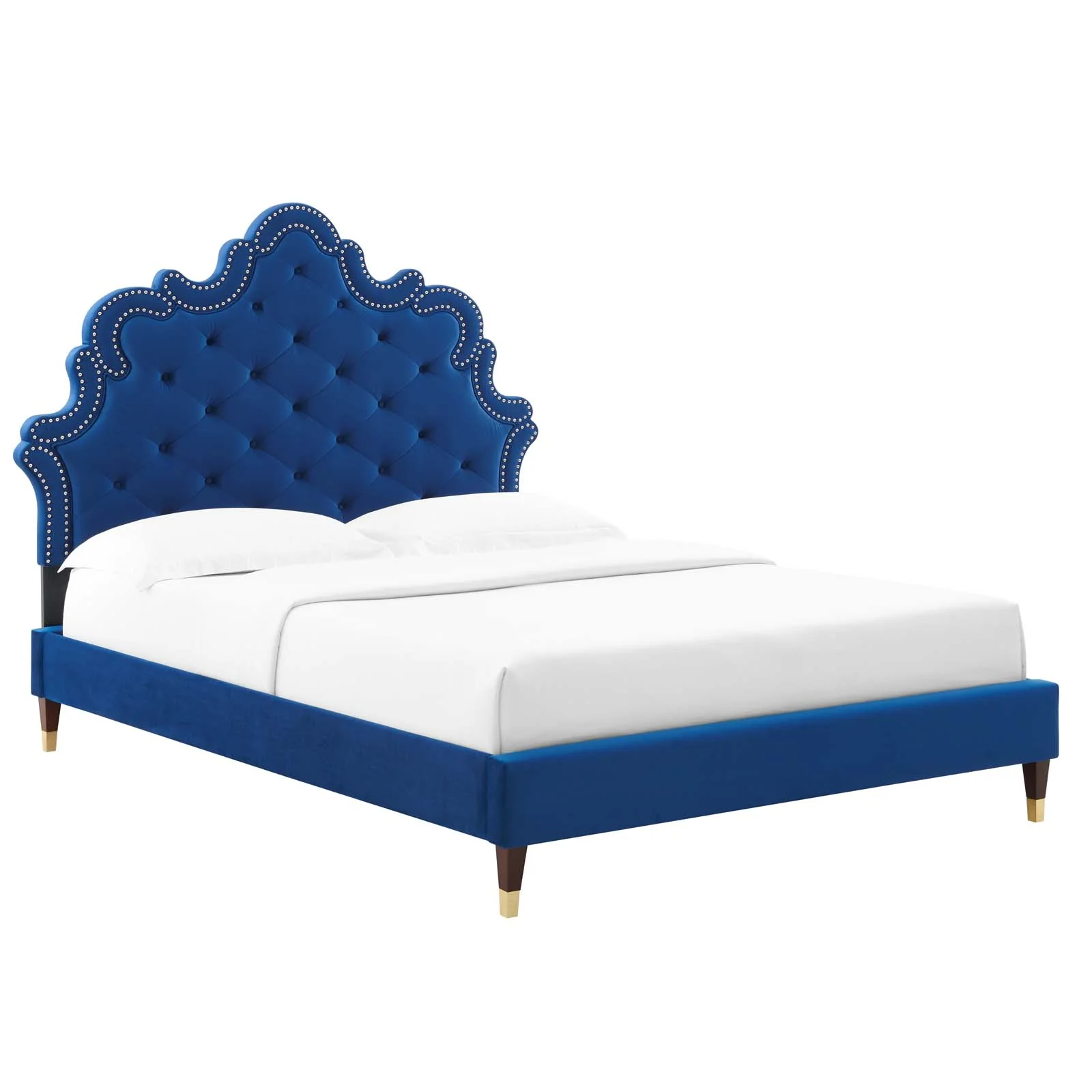 Sasha Button-Tufted Performance Velvet King Bed By Modway - MOD-6837 - Image 23