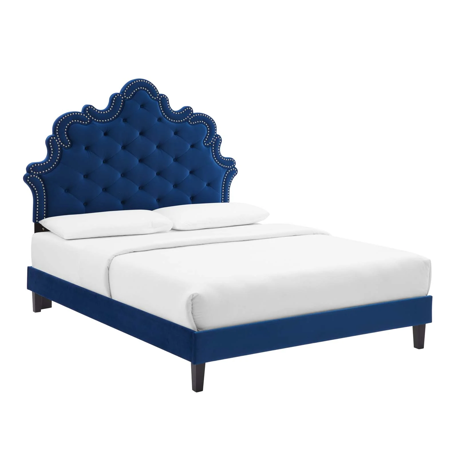 Sasha Button-Tufted Performance Velvet King Bed By Modway - MOD-6842 - Image 23