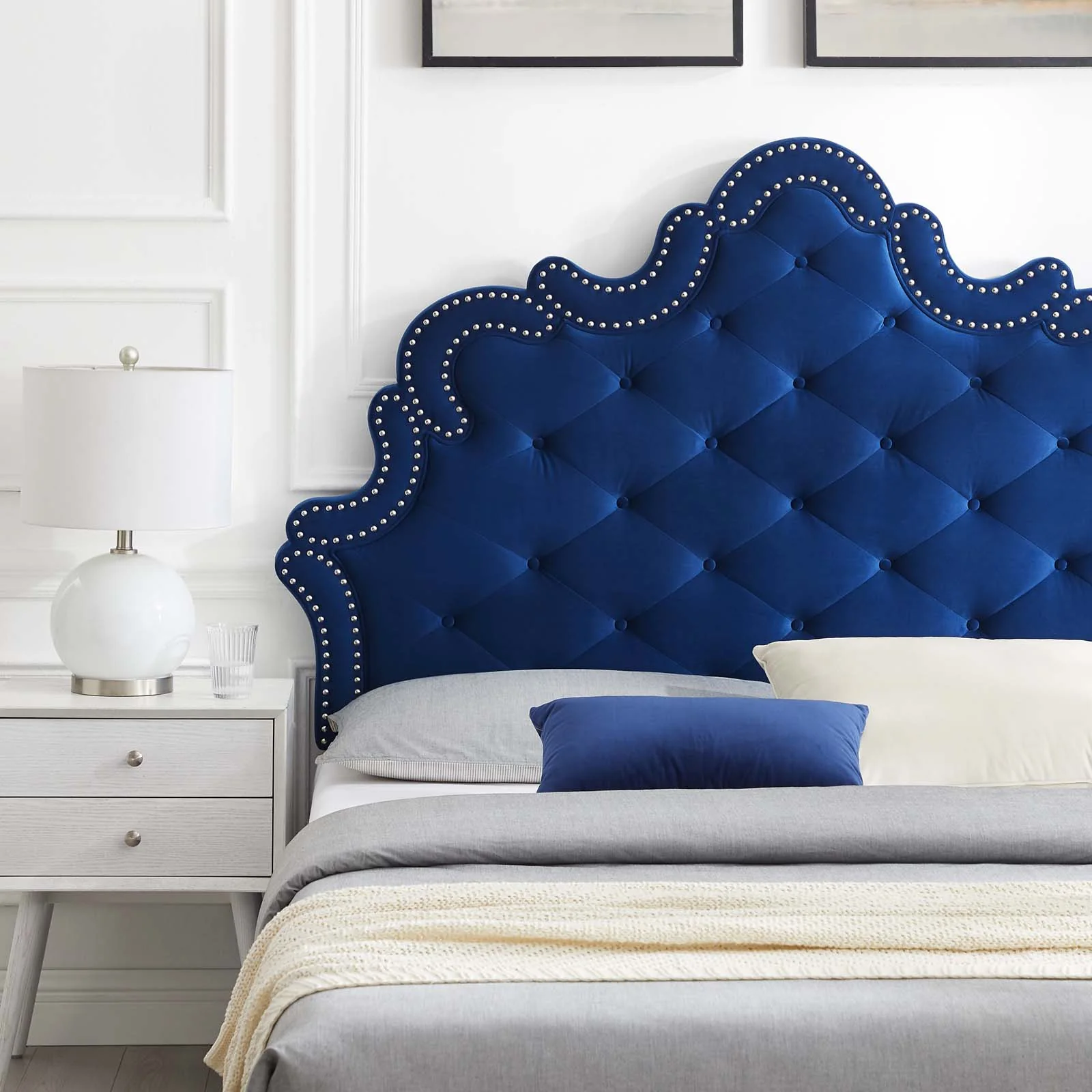 Sasha Button-Tufted Performance Velvet King Bed By Modway - MOD-6842 - Image 24