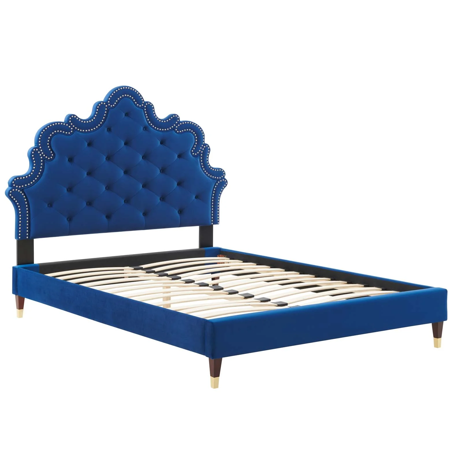 Sasha Button-Tufted Performance Velvet Queen Bed By Modway - MOD-6822 - Image 16