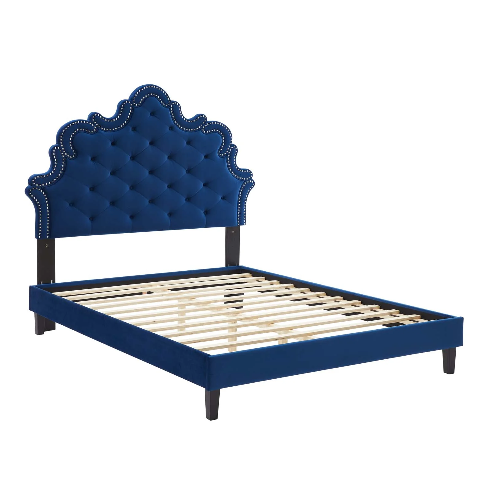 Sasha Button-Tufted Performance Velvet Queen Bed By Modway - MOD-6827 - Image 27