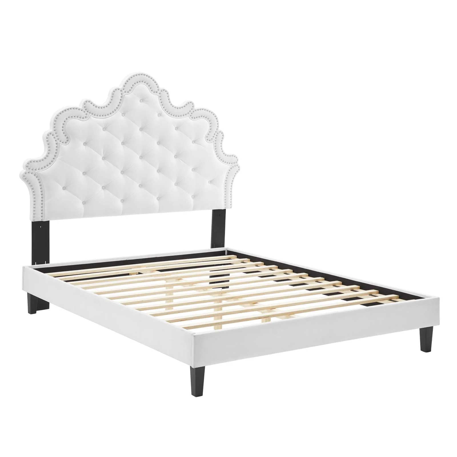 Sasha Button-Tufted Performance Velvet Queen Bed By Modway - MOD-6827 - Image 38