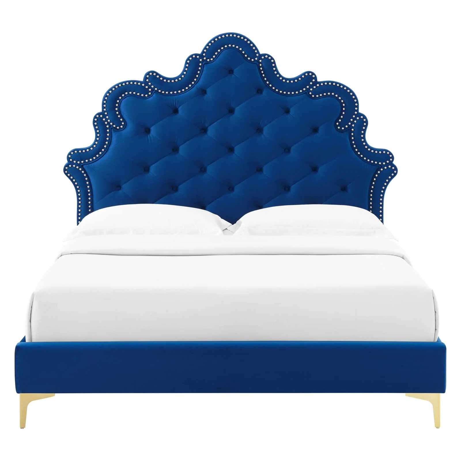 Sasha Button-Tufted Performance Velvet Twin Bed By Modway - MOD-6787 - Image 29