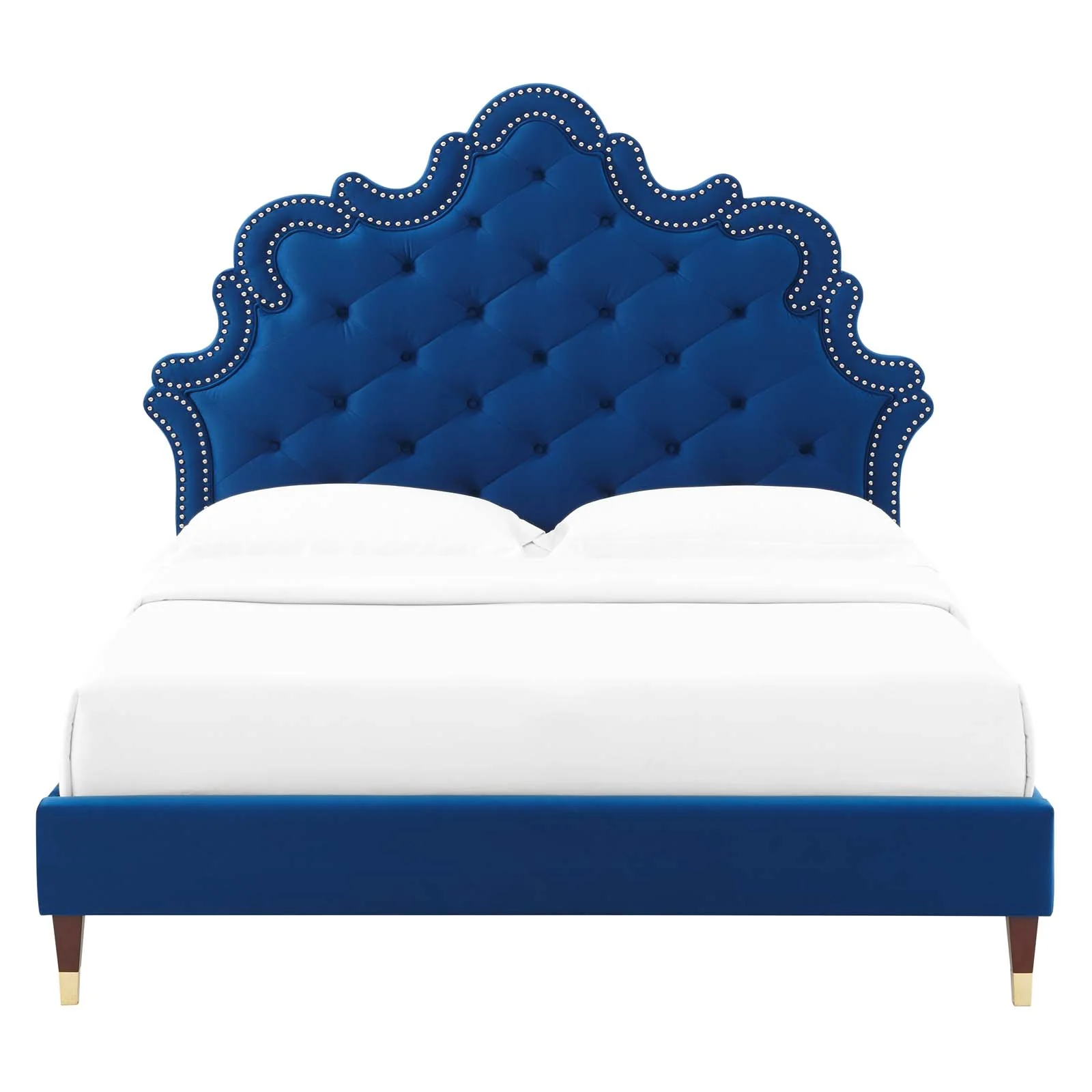 Sasha Button-Tufted Performance Velvet Twin Bed By Modway - MOD-6792 - Image 29