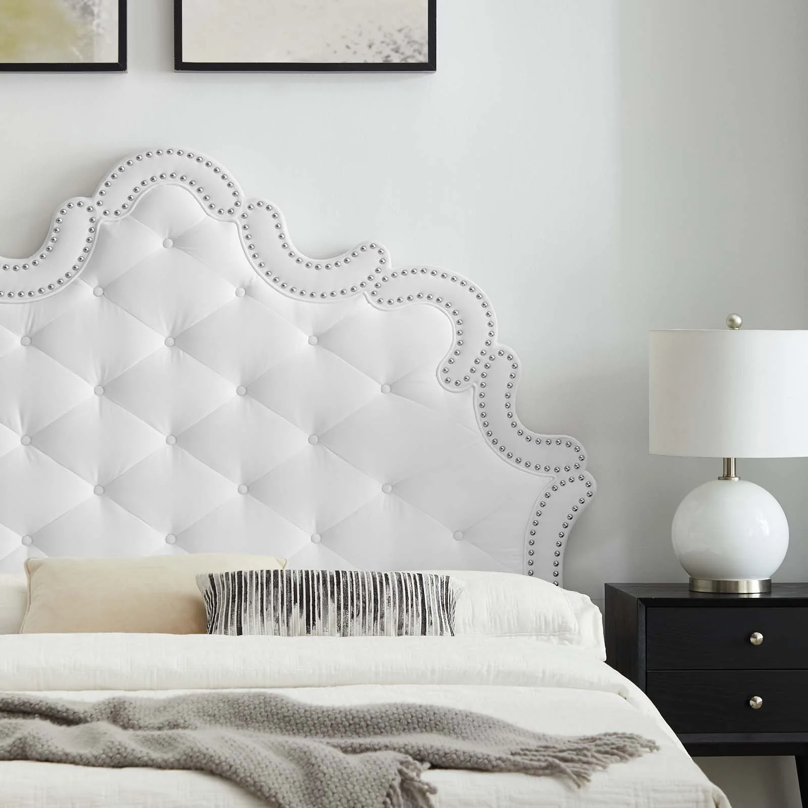 Sasha Button-Tufted Performance Velvet Twin Bed By Modway - MOD-6792 - Image 35